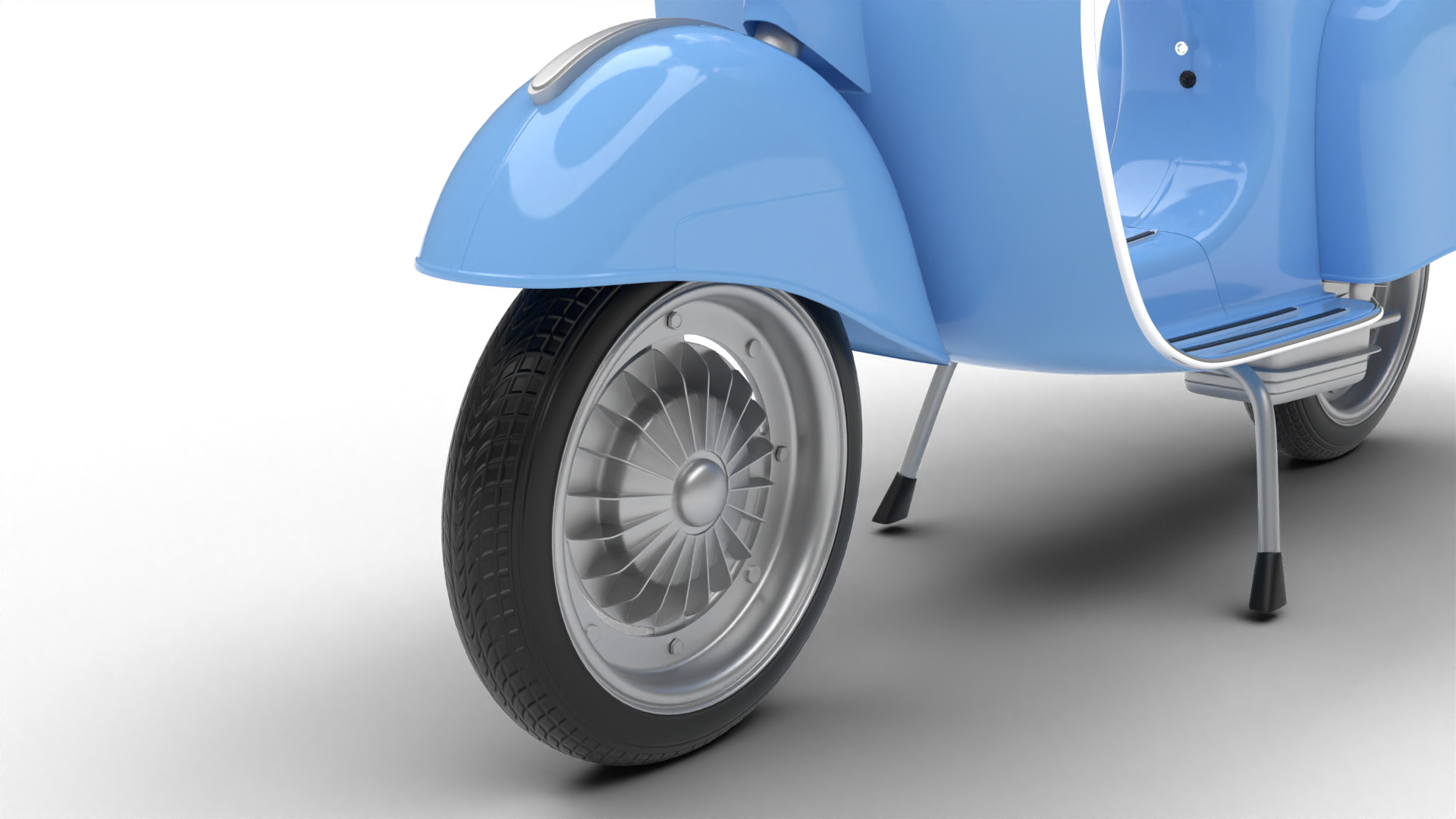 Vespa 125 1967 3d model 3D model_2