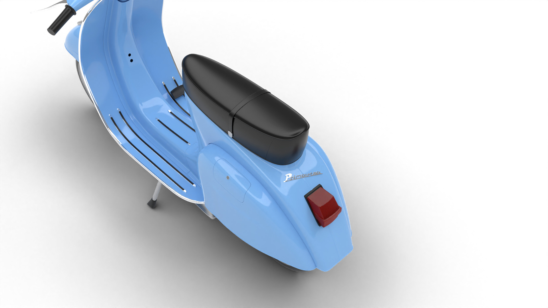 Vespa 125 1967 3d model 3D model_9