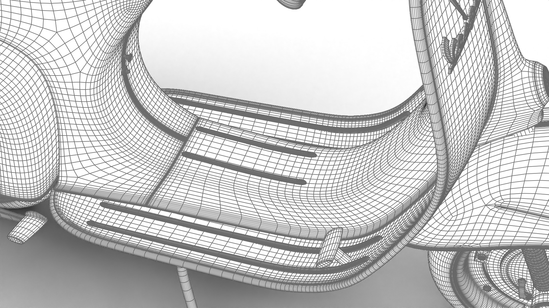 Vespa 125 1967 3d model 3D model_49