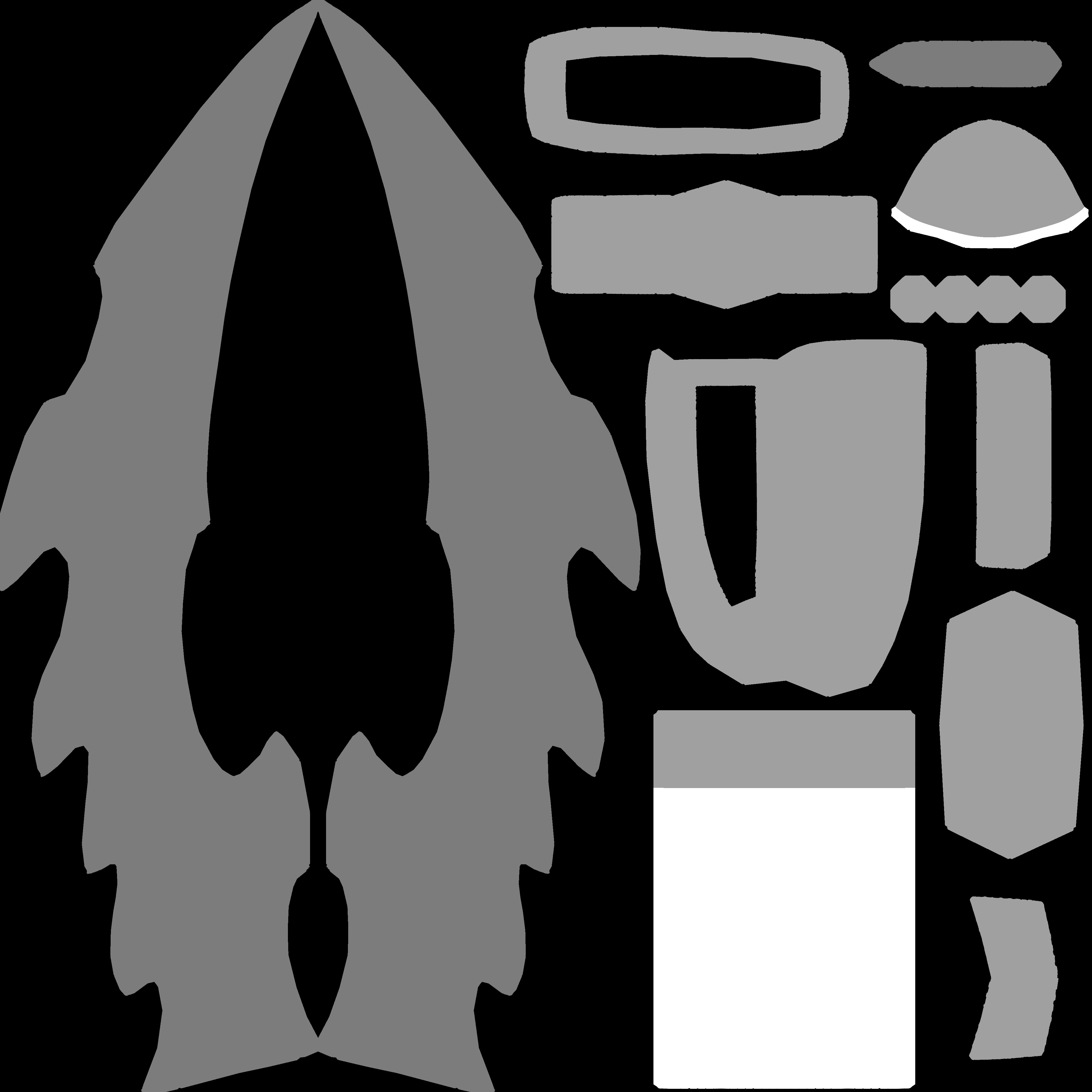 Knight Killer from Solo leveling  Low-poly 3D model_8