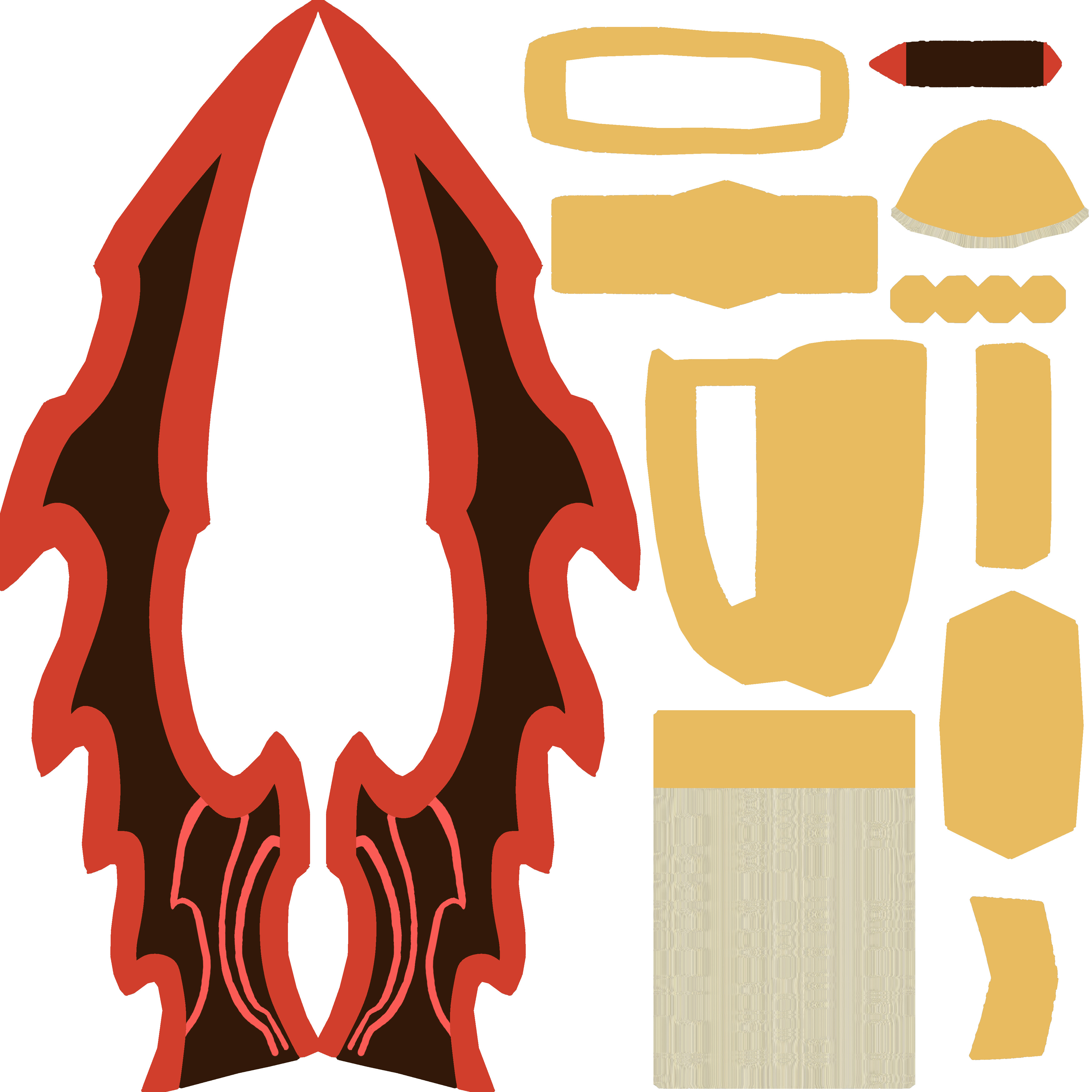 Knight Killer from Solo leveling  Low-poly 3D model_5