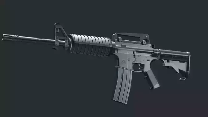M4A1 game-ready