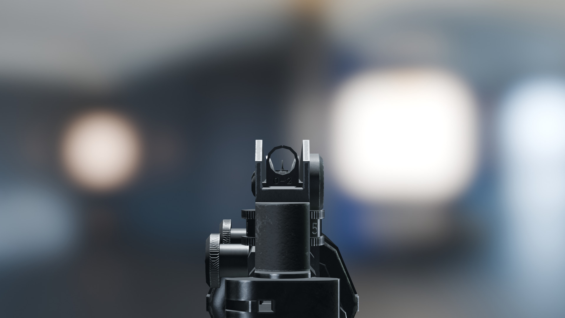 M4A1 game-ready 3D model_8