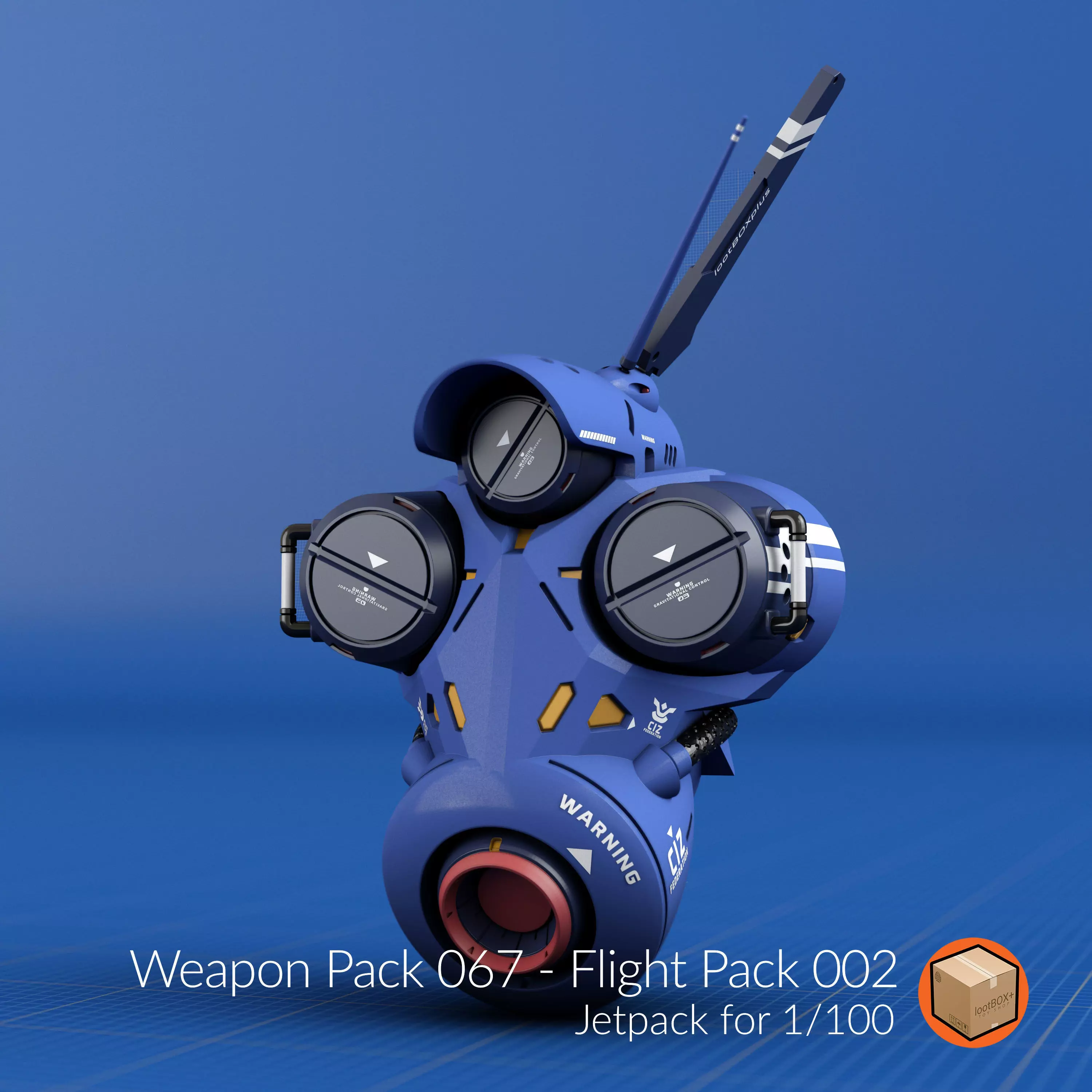 WEAPON PACK 067 3D print model_0