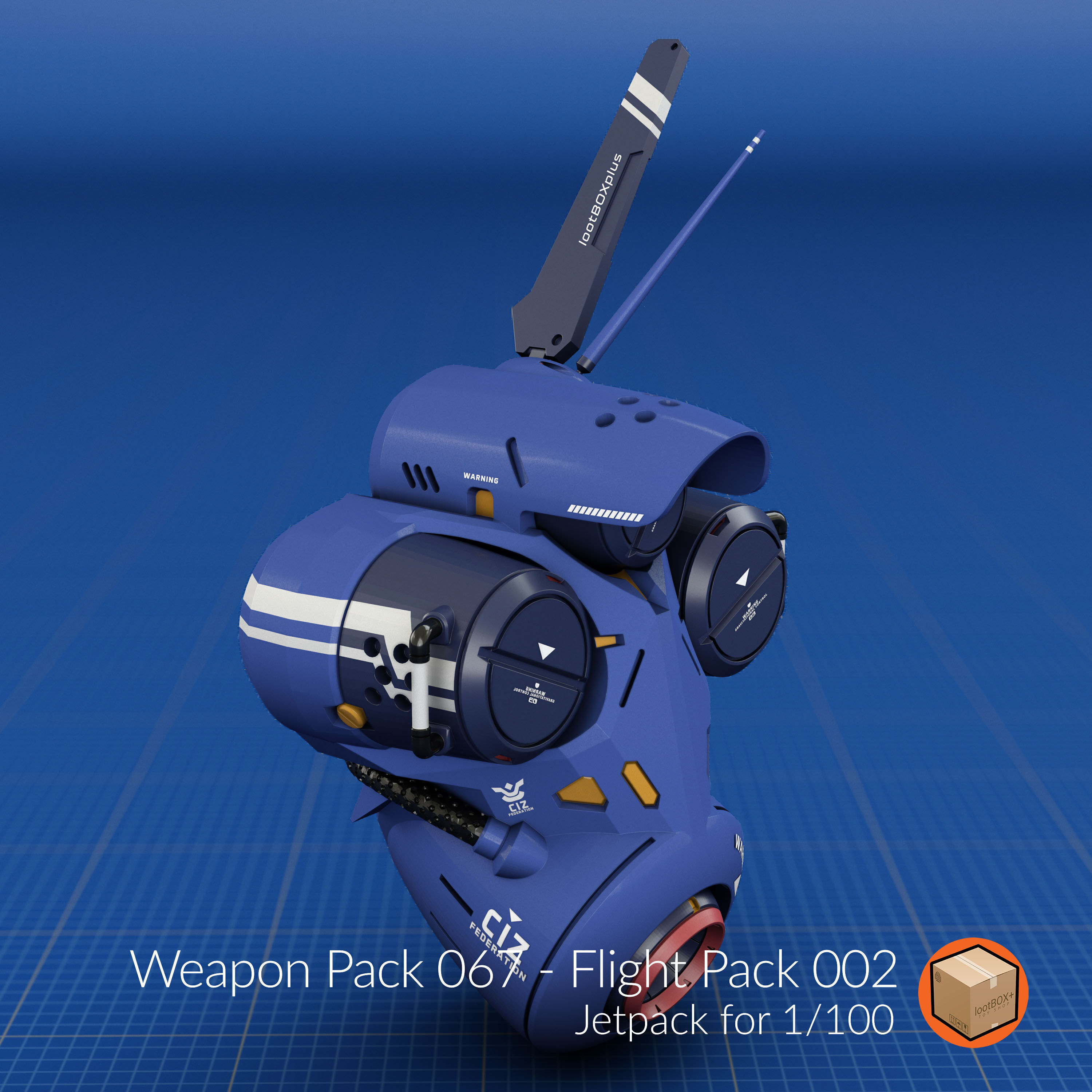 WEAPON PACK 067 3D print model_2