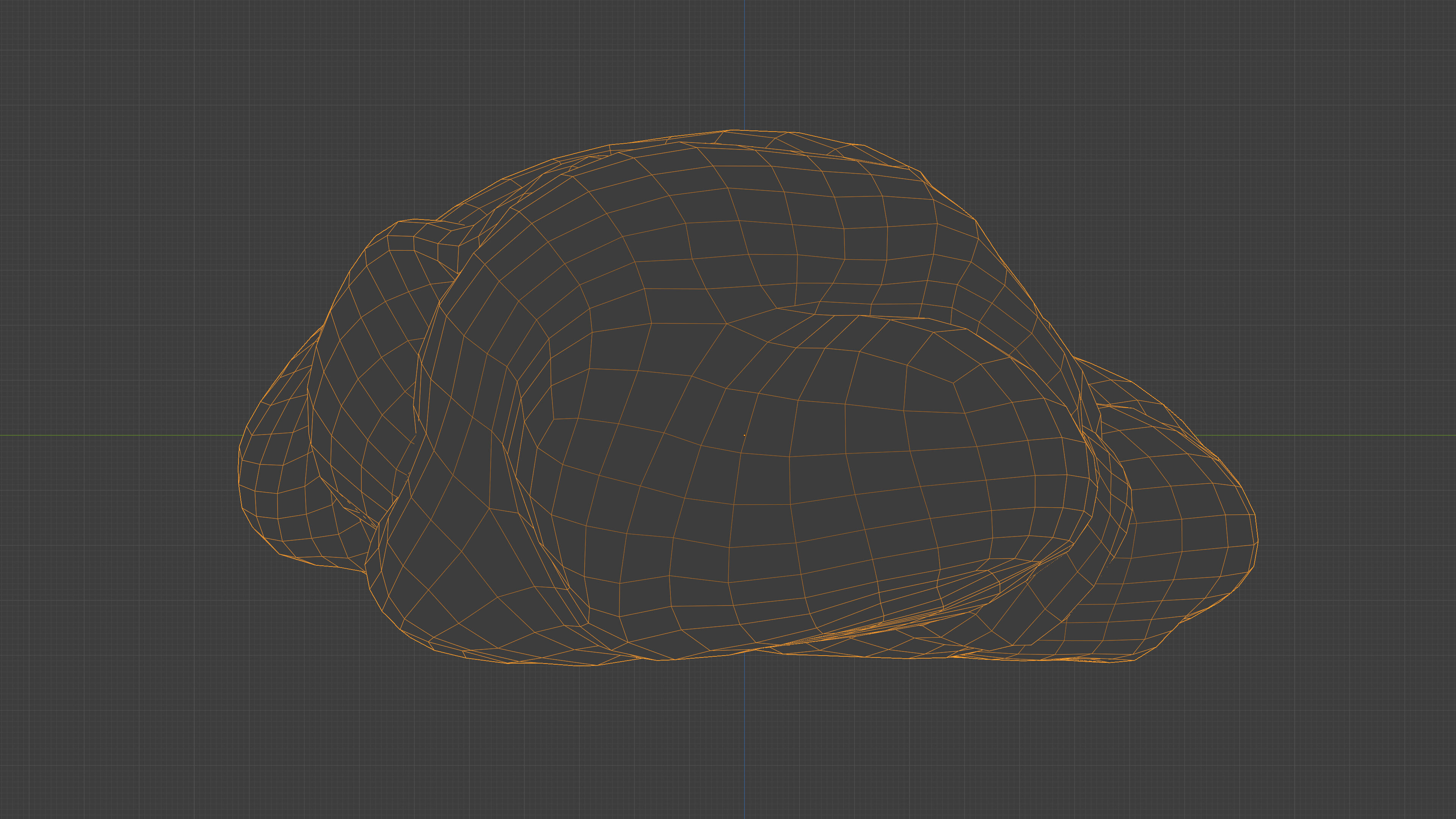 Photorealistic 3D scan of sweet poppy seed bun roll Low-poly 3D model_4