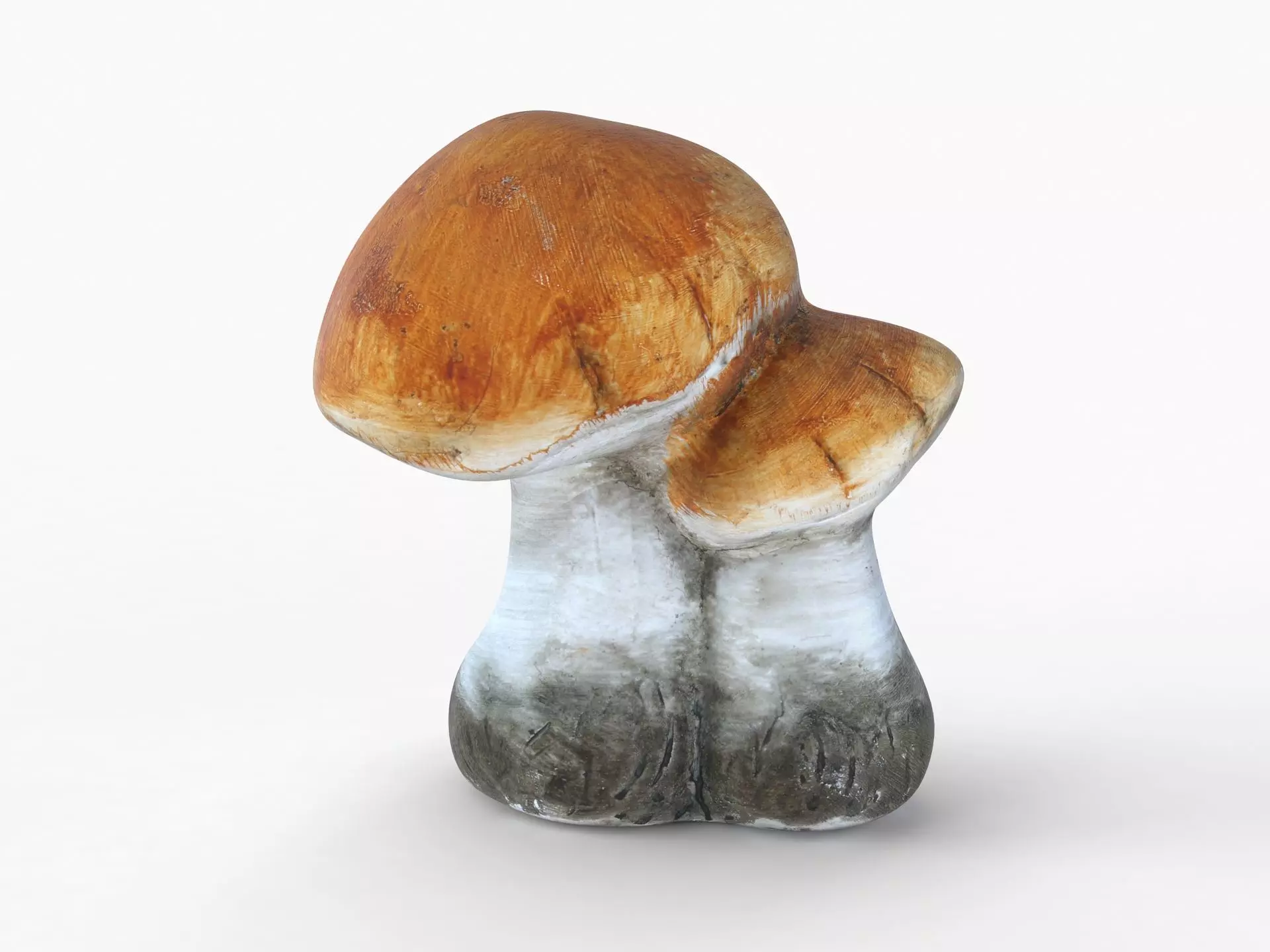 FAIRY MUSHROOM FIGURINE Low-poly 3D model_0