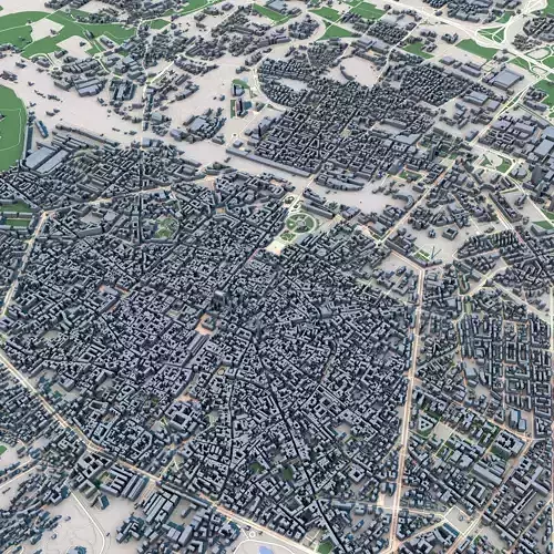 Bologna City Italy 3D model
