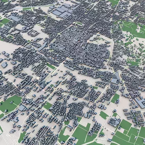 Brescia City Italy 3D model