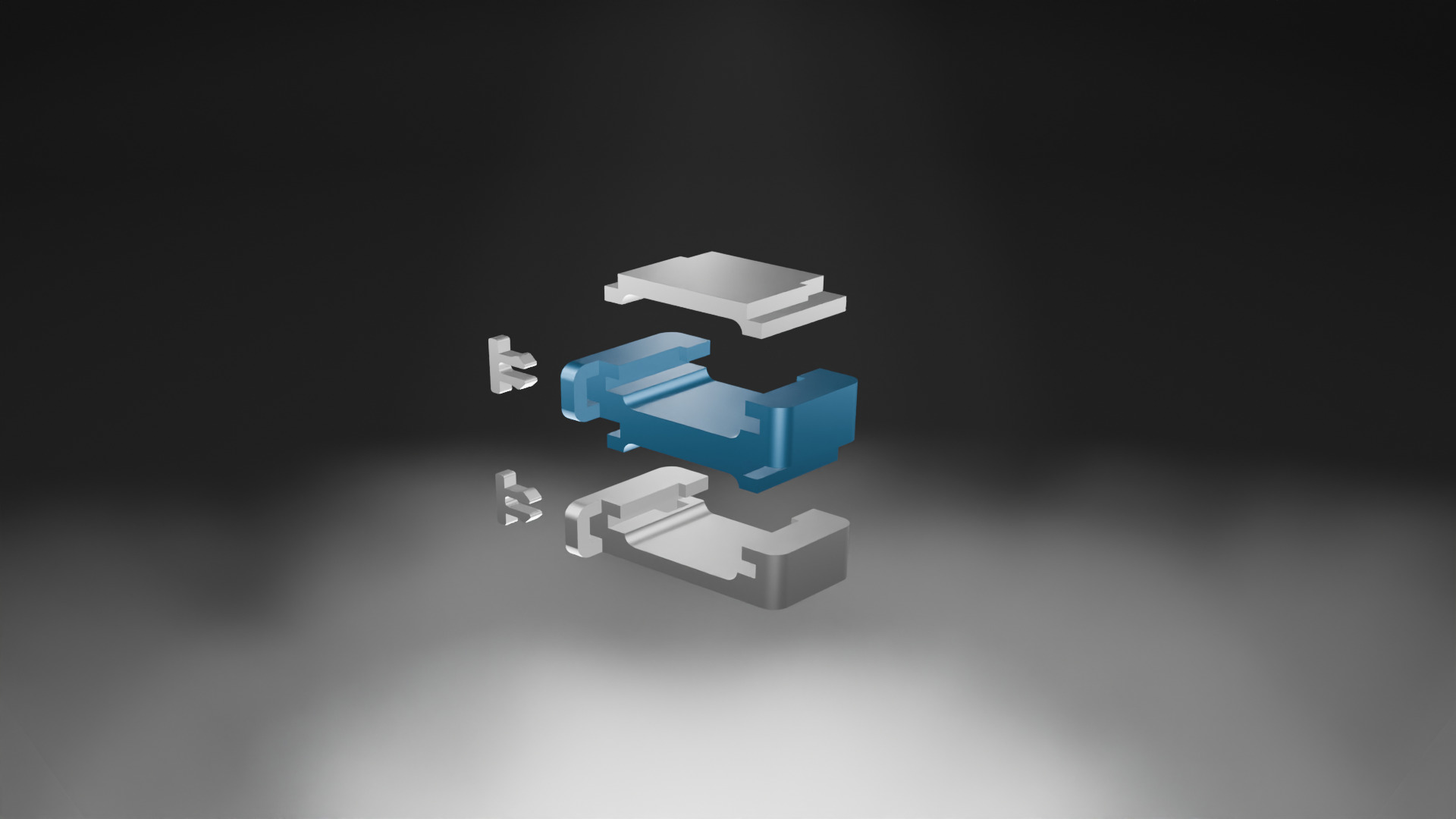 Cable Management Stand Addon 3D print model_3