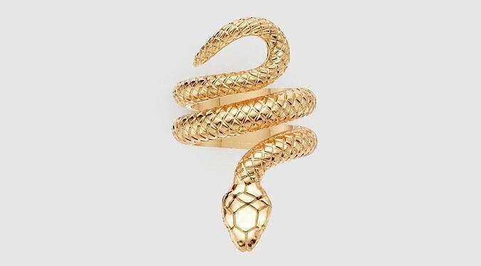 Snake Ring  3D print model