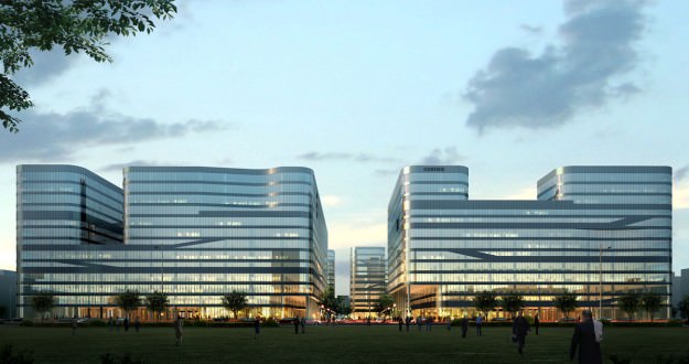 Building office in shanghai 3D model_2