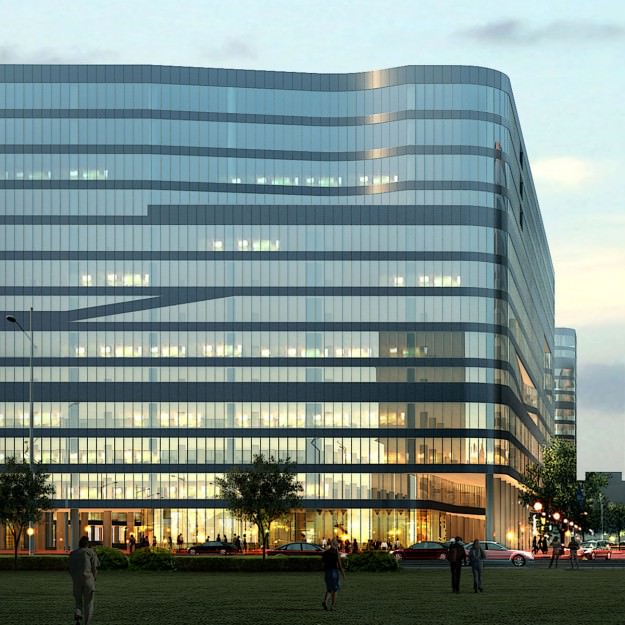 Building office in shanghai 3D model_3