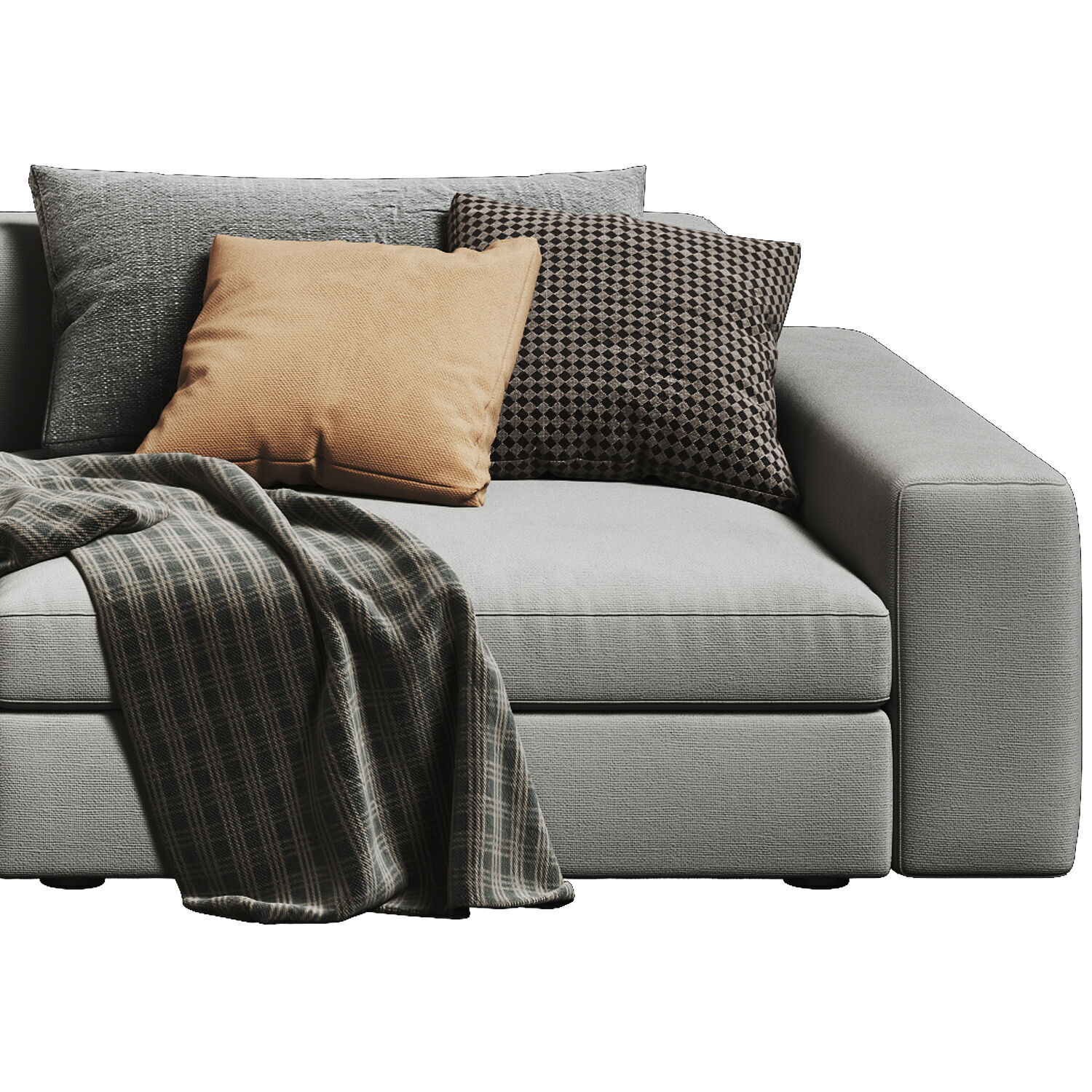 Dune Chaise Longue Sofa 3D model_3