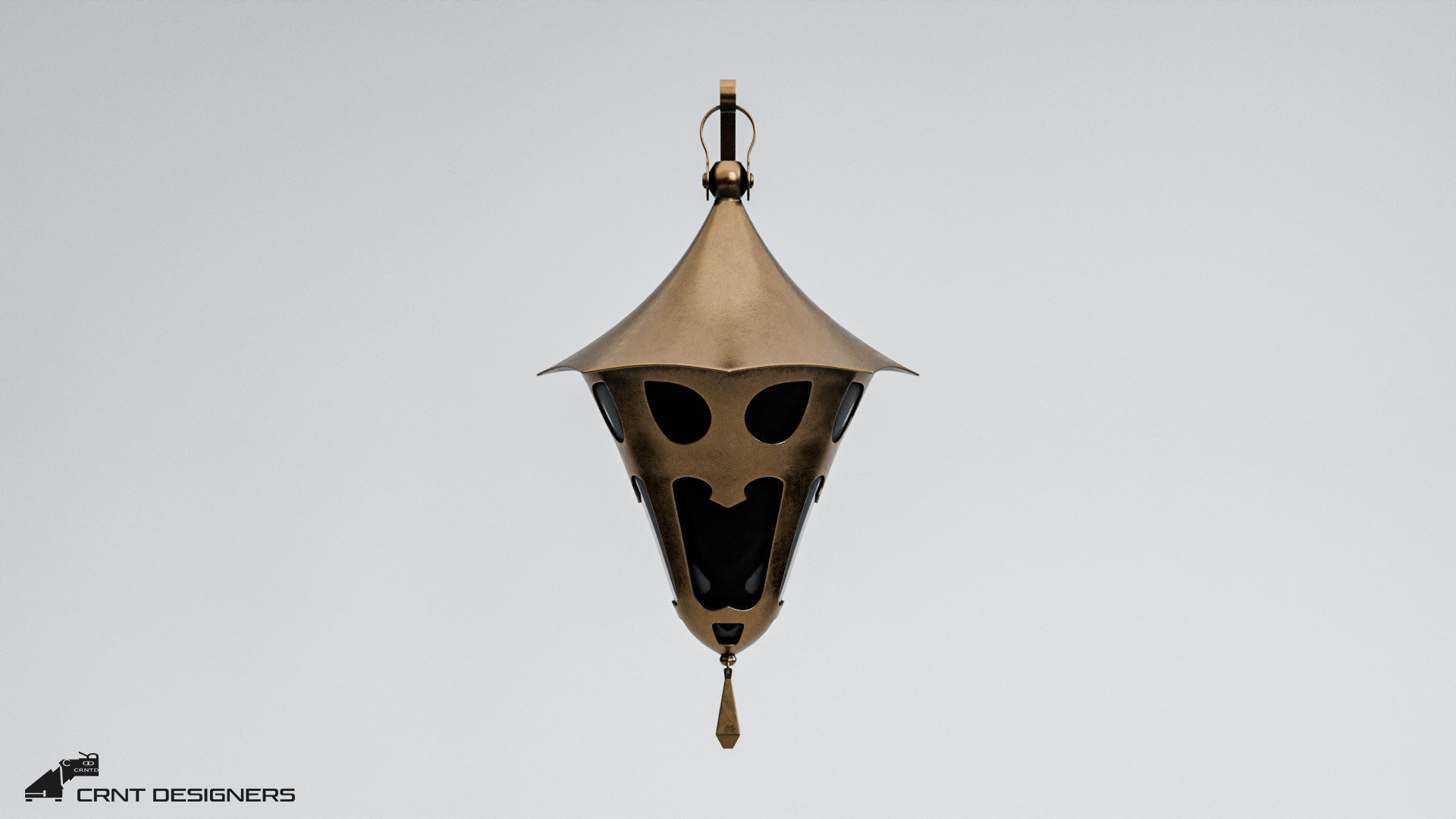 Antique Light Fixture 3D model_10