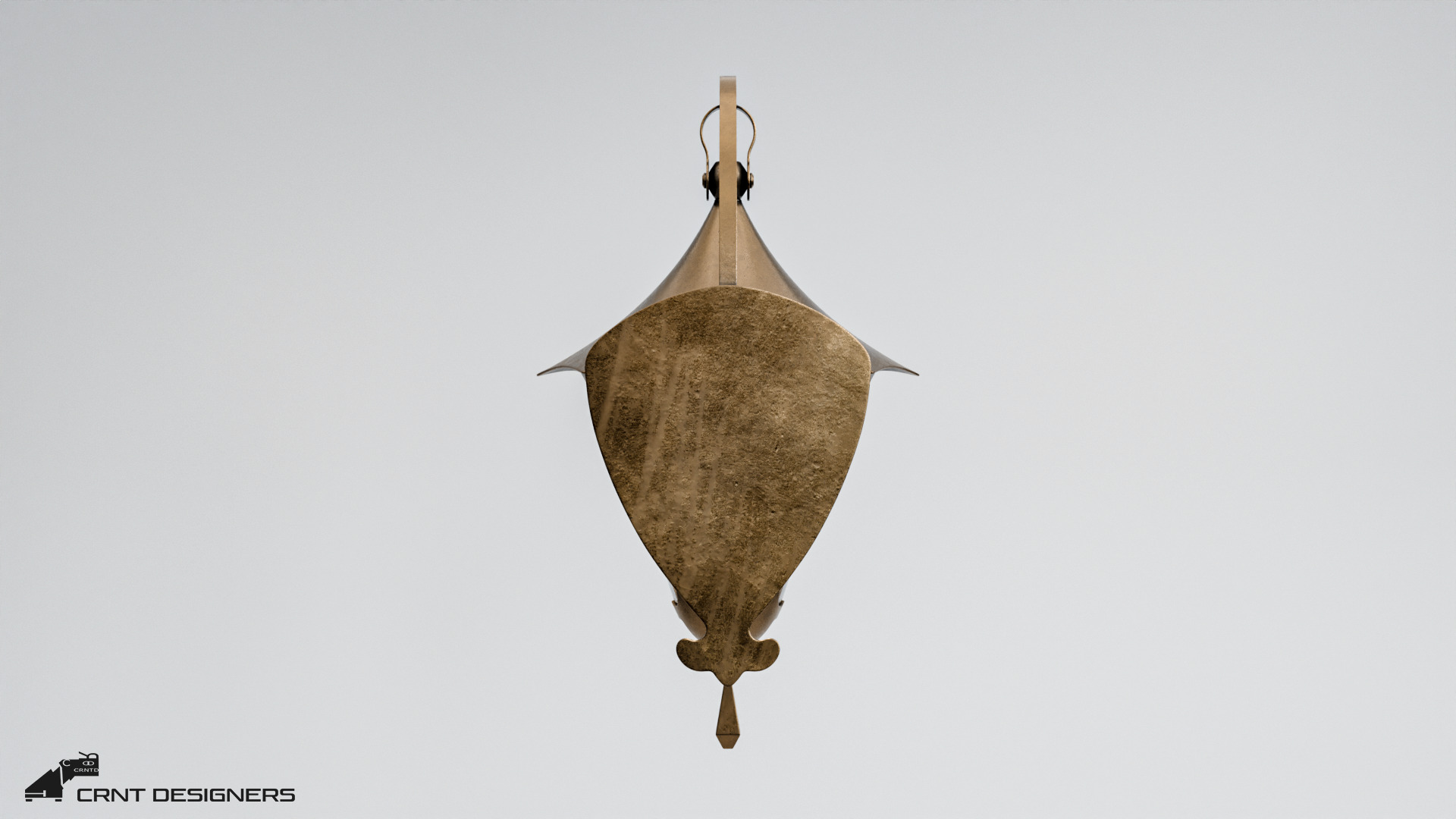 Antique Light Fixture 3D model_7