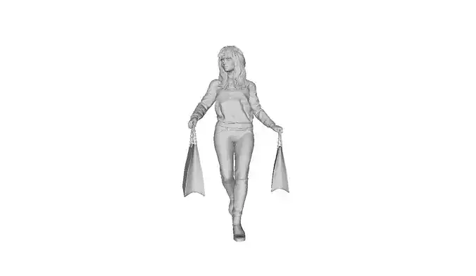 Printle PS Femme 996 T W 3D print model