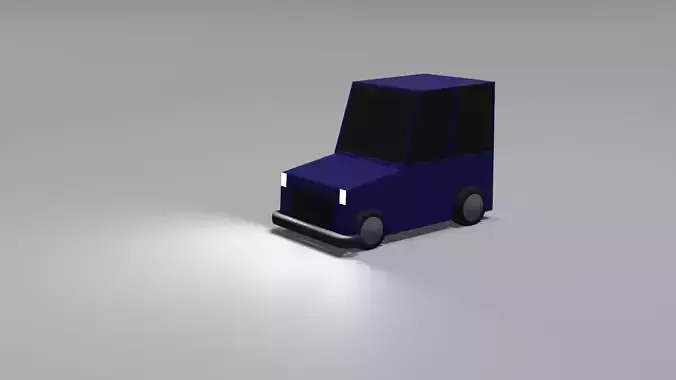 Classic Car 3D Model
