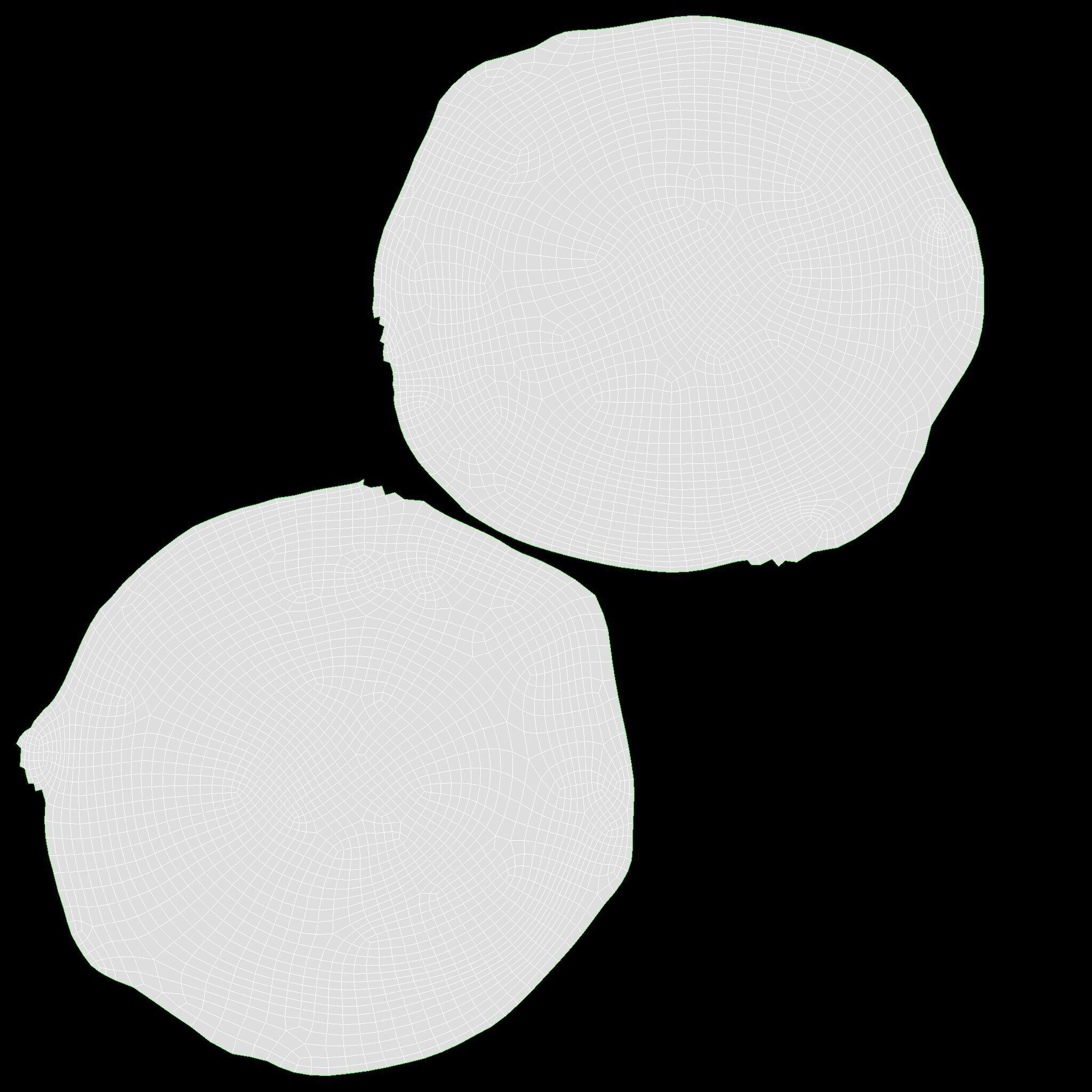 Jam Doughnut Low-poly 3D model_10