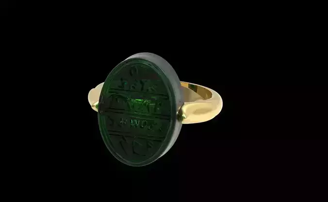 Ancient Isaiah Prophet Seal Ring Collection - Reconstruction 