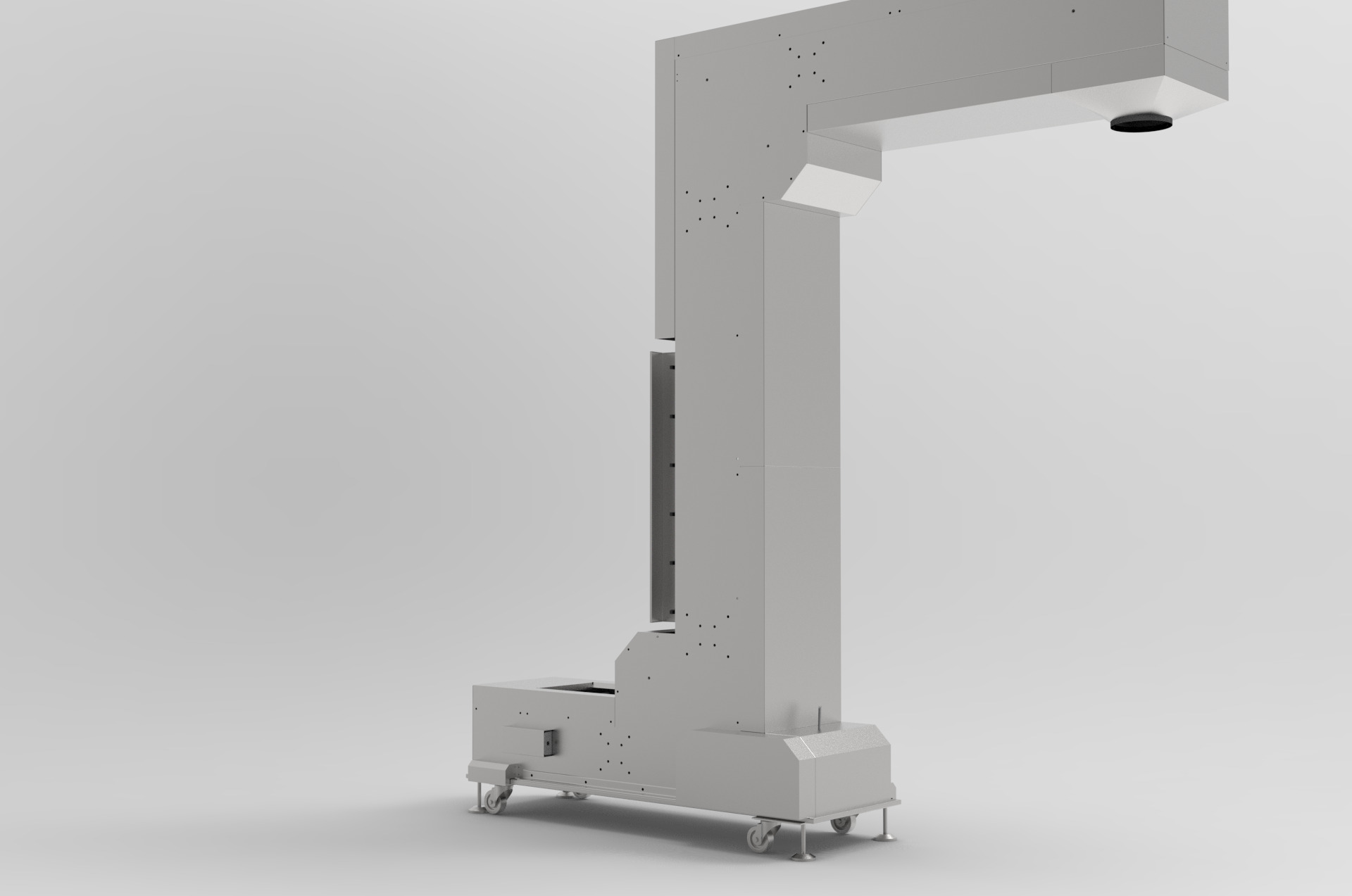 Z Bucket Elevator 3D model_3