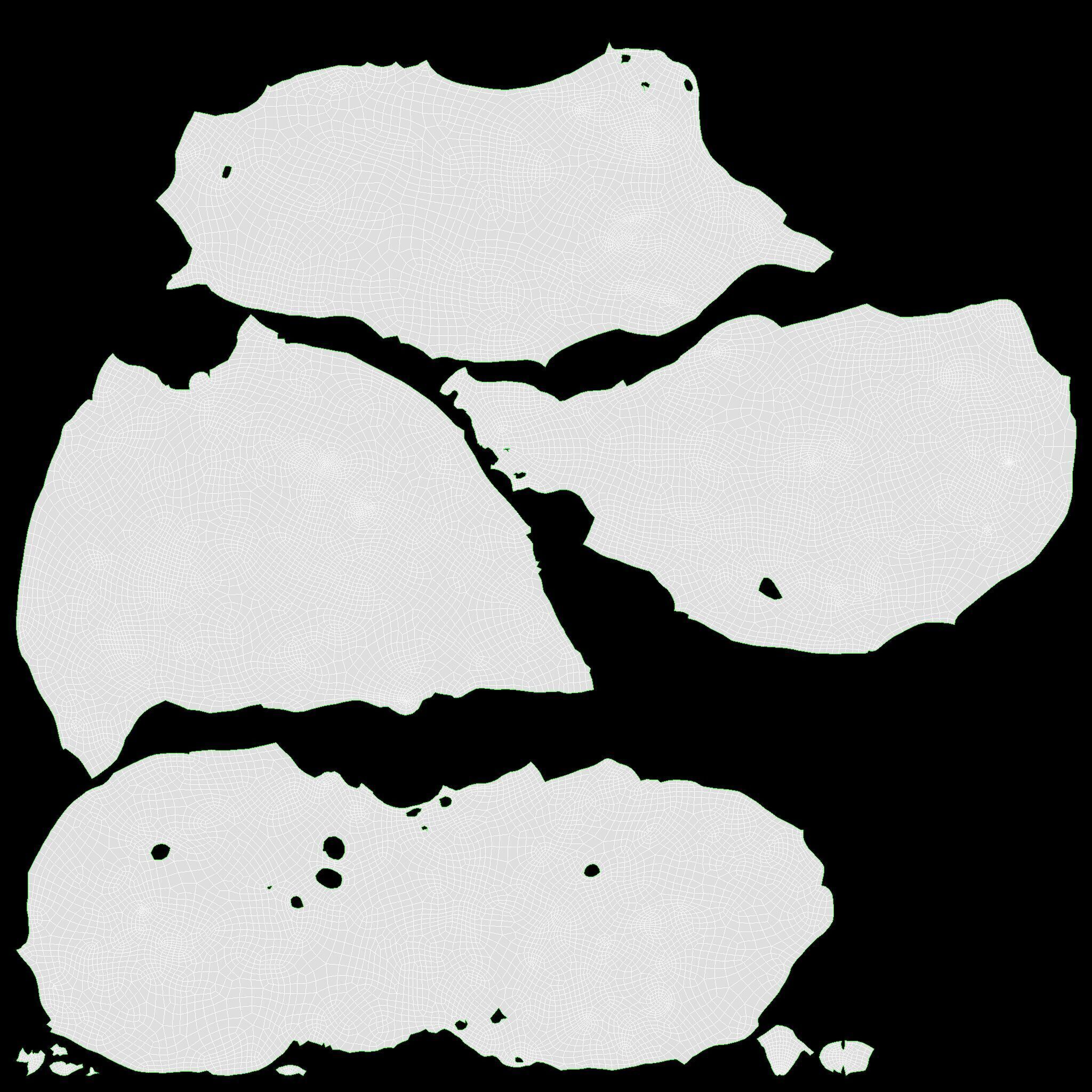 Marzipan swirl small pastry Low-poly 3D model_10