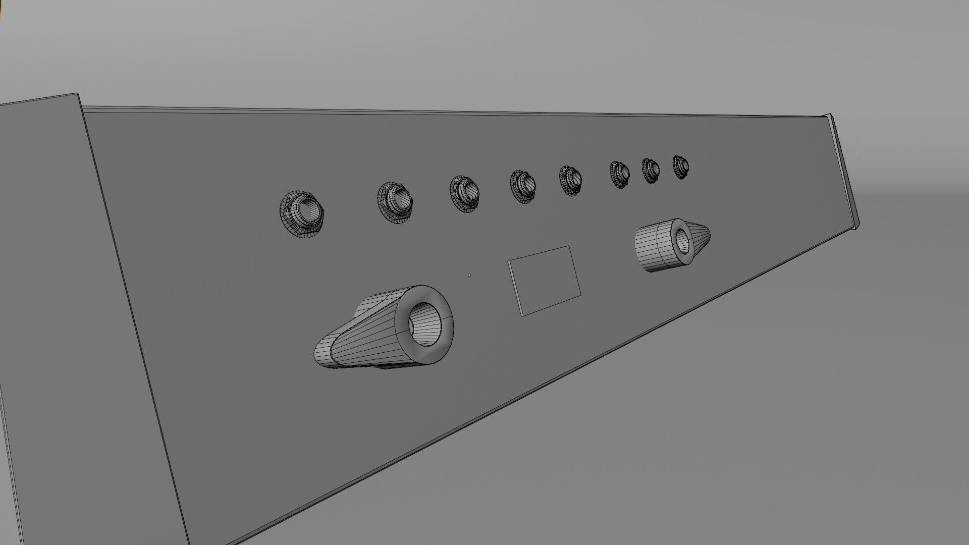 Synthesizer Korg Delta 3D model_8