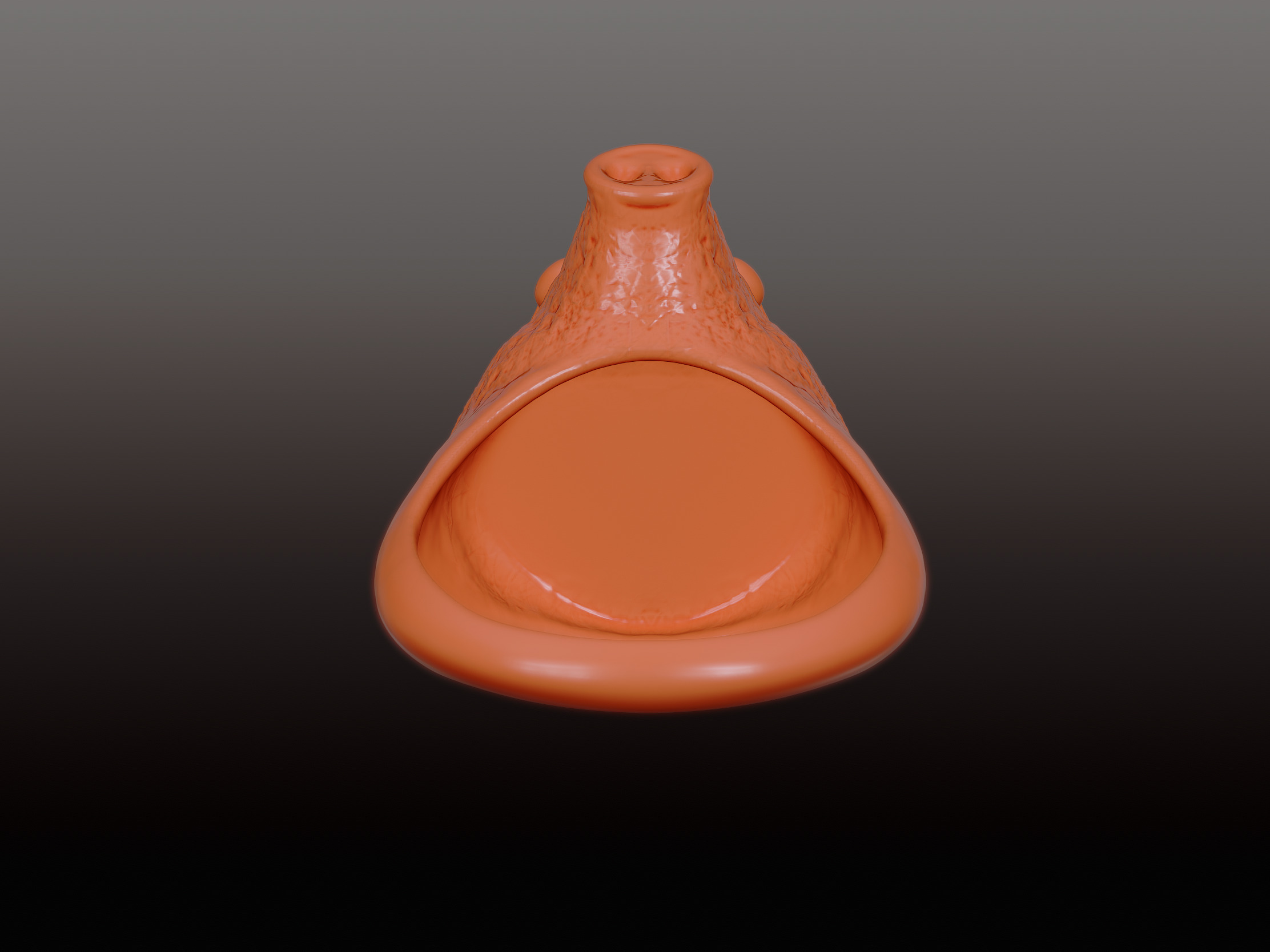 Pig head designer ring 3D print model_2