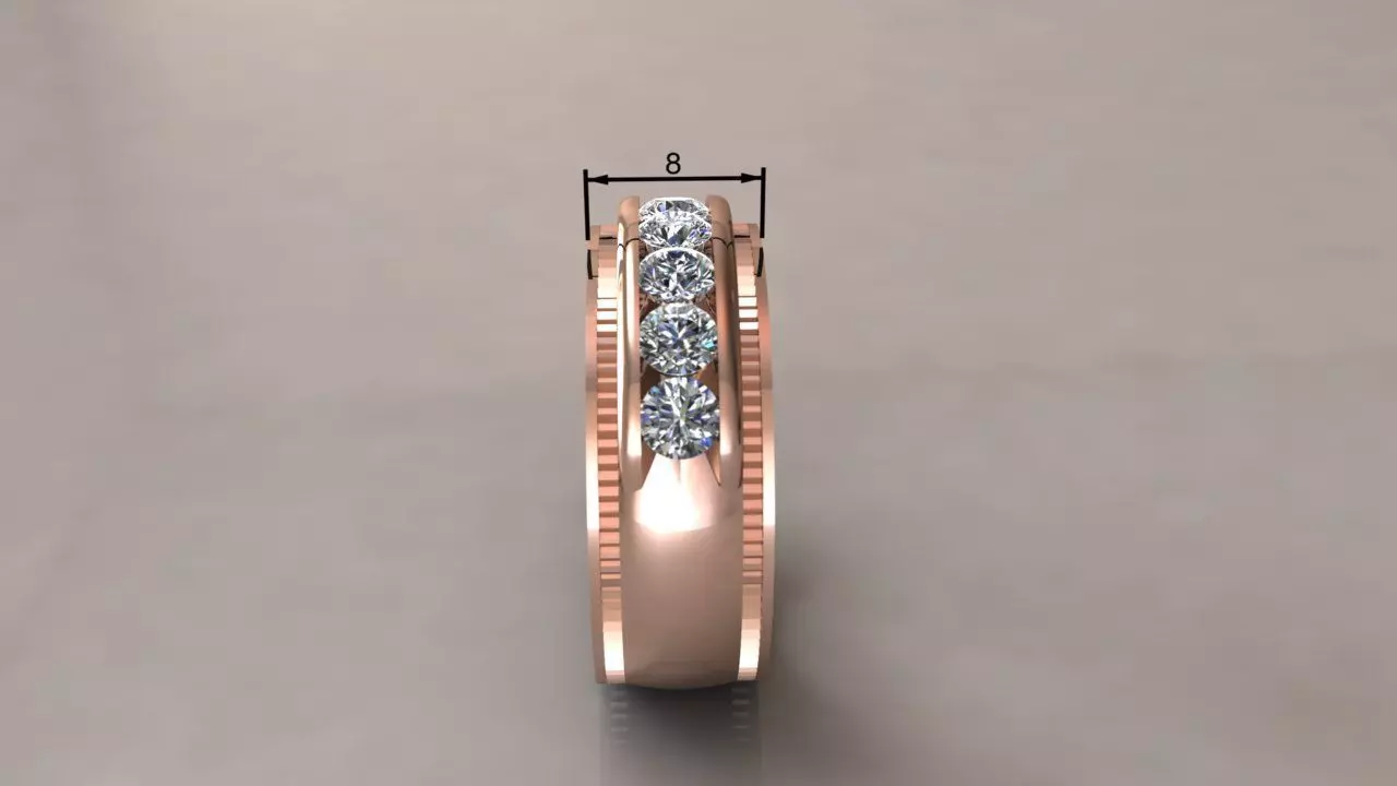 ring diamond Free 3D model
