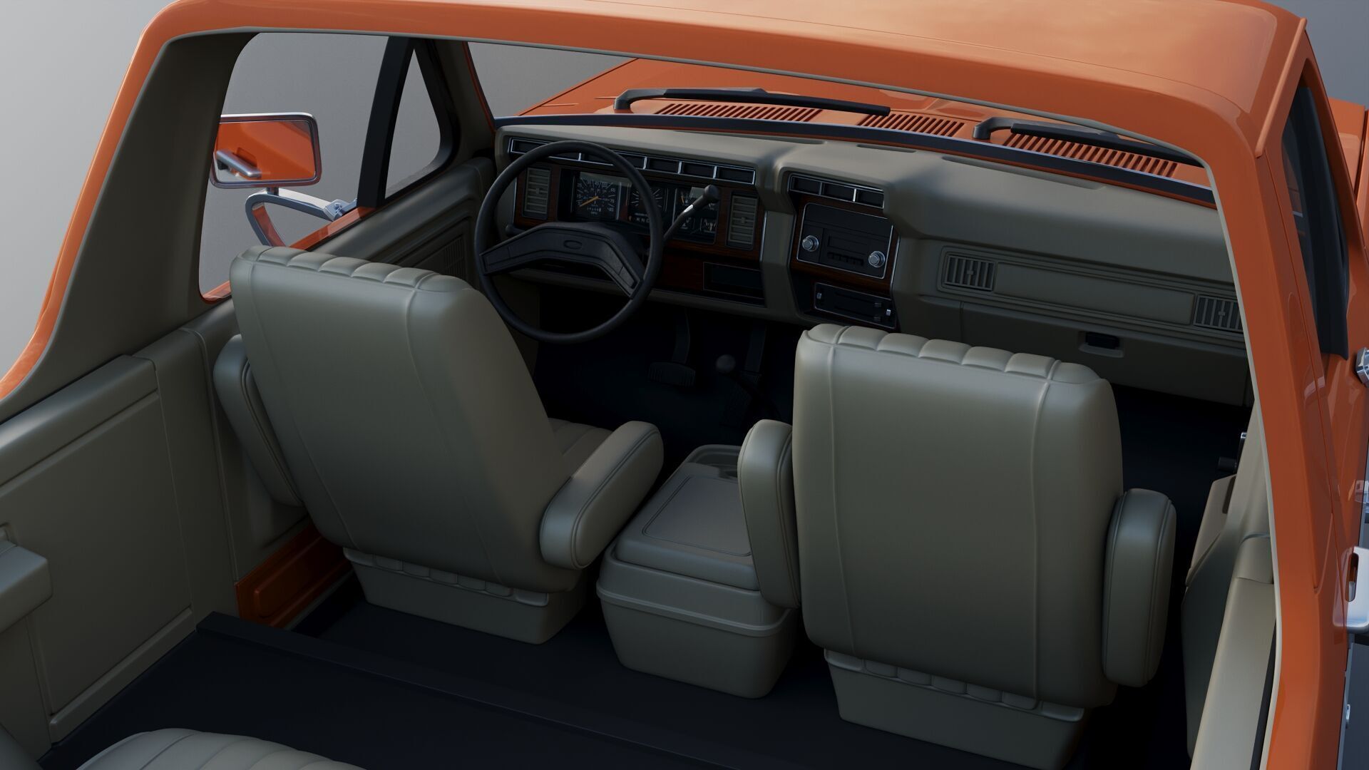 Bronco 1983 3D print model_23