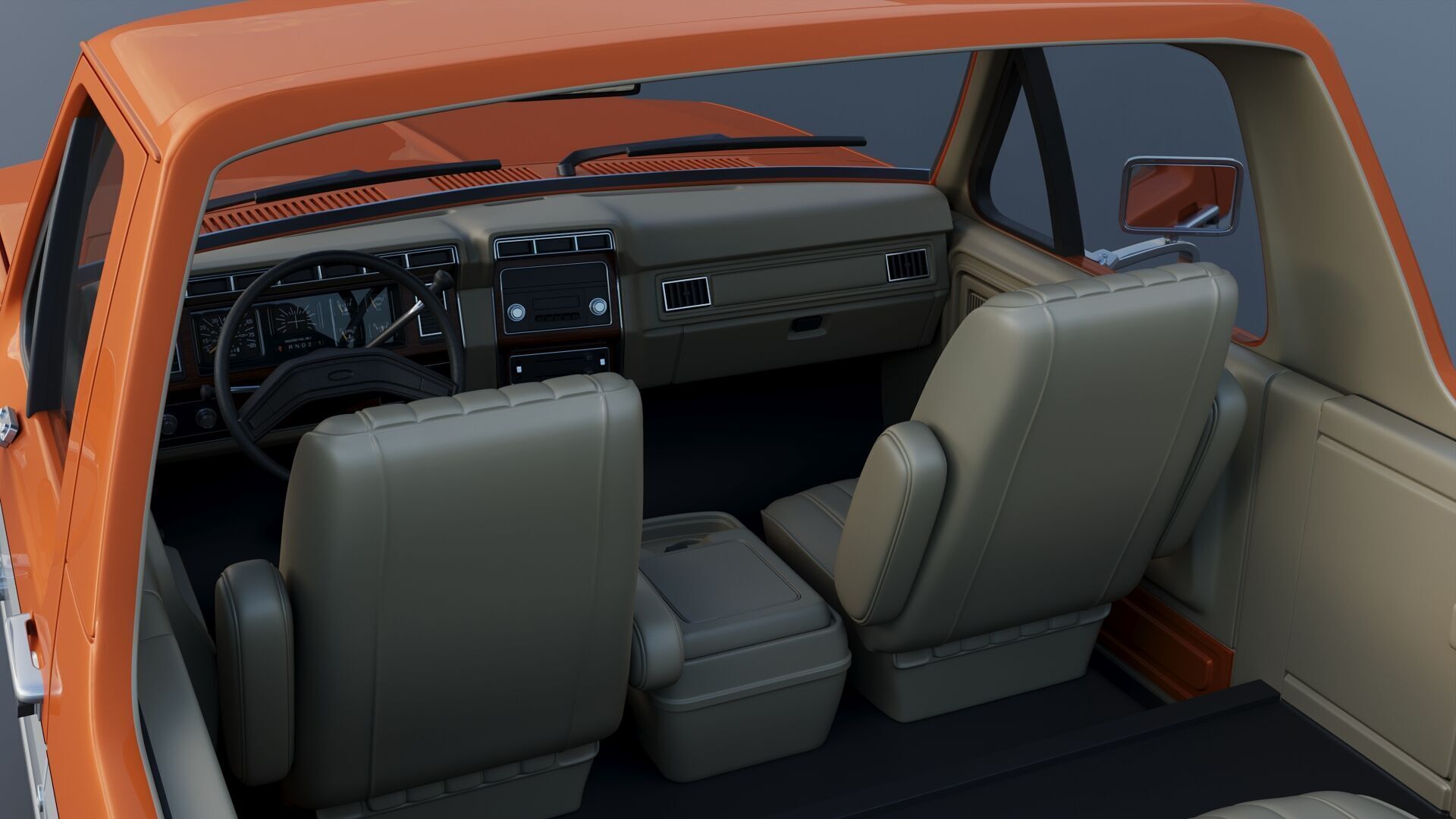 Bronco 1983 3D print model_24