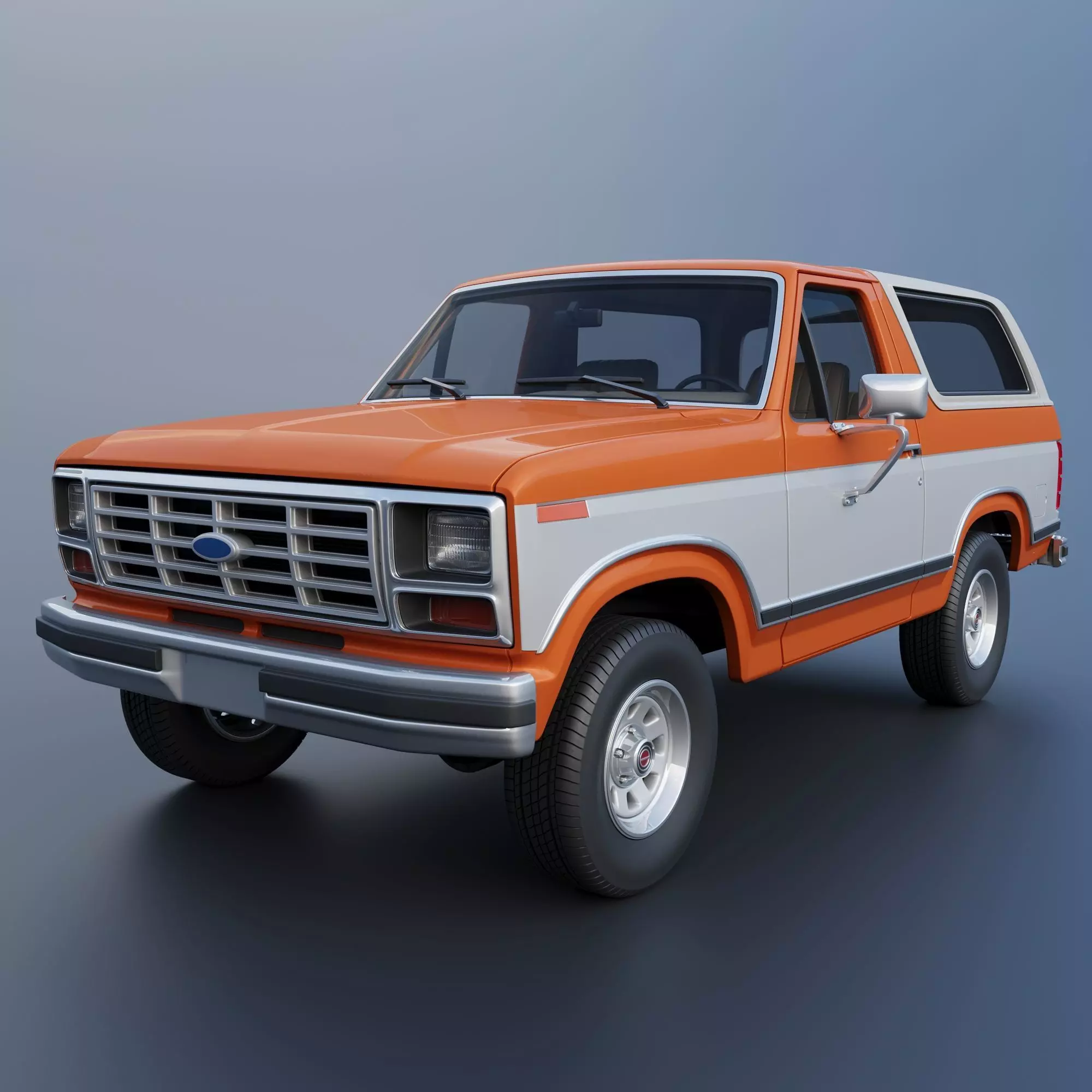 Bronco 1983 3D print model_0