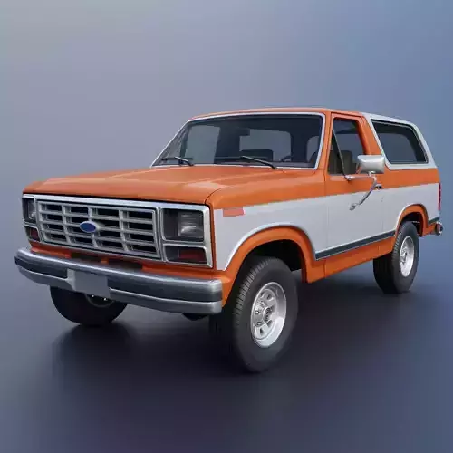 Bronco 1983 3D print model