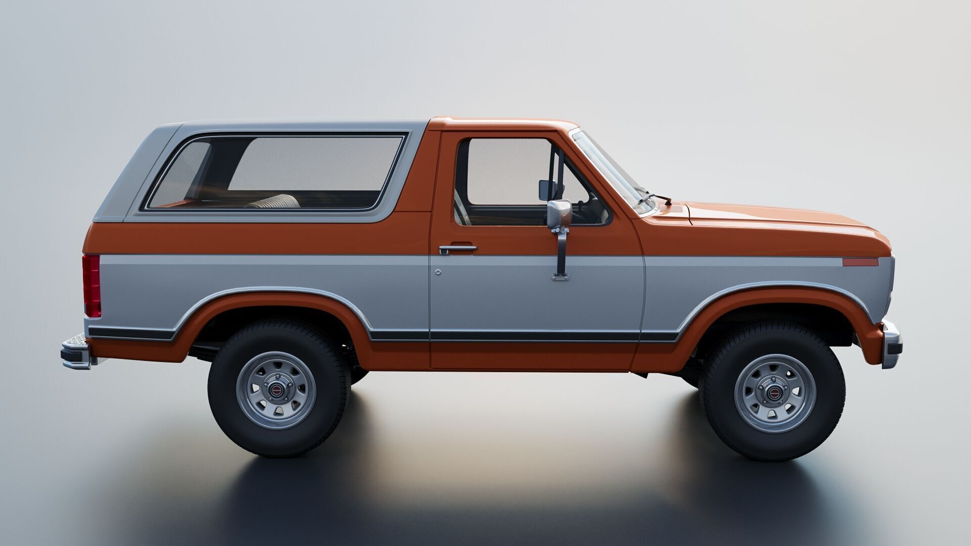 Bronco 1983 3D print model_10