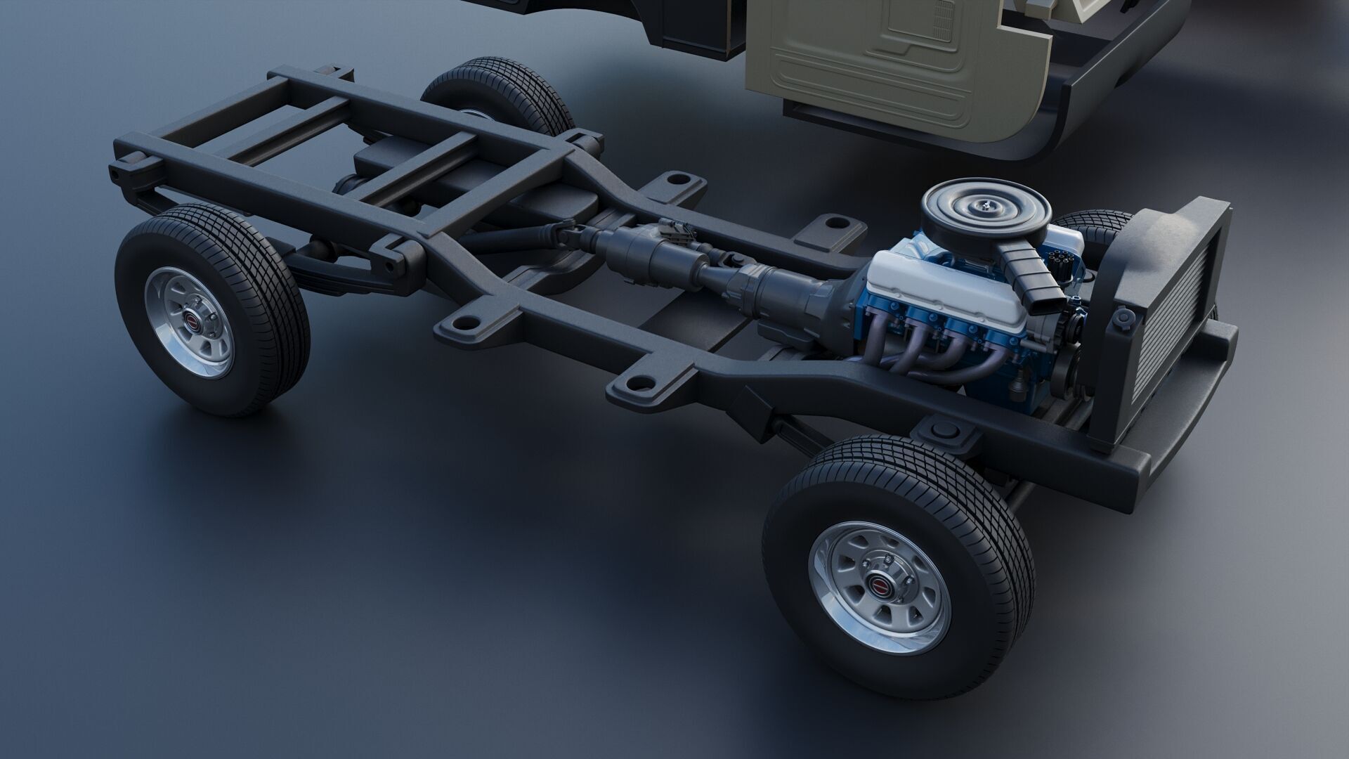 Bronco 1983 3D print model_39