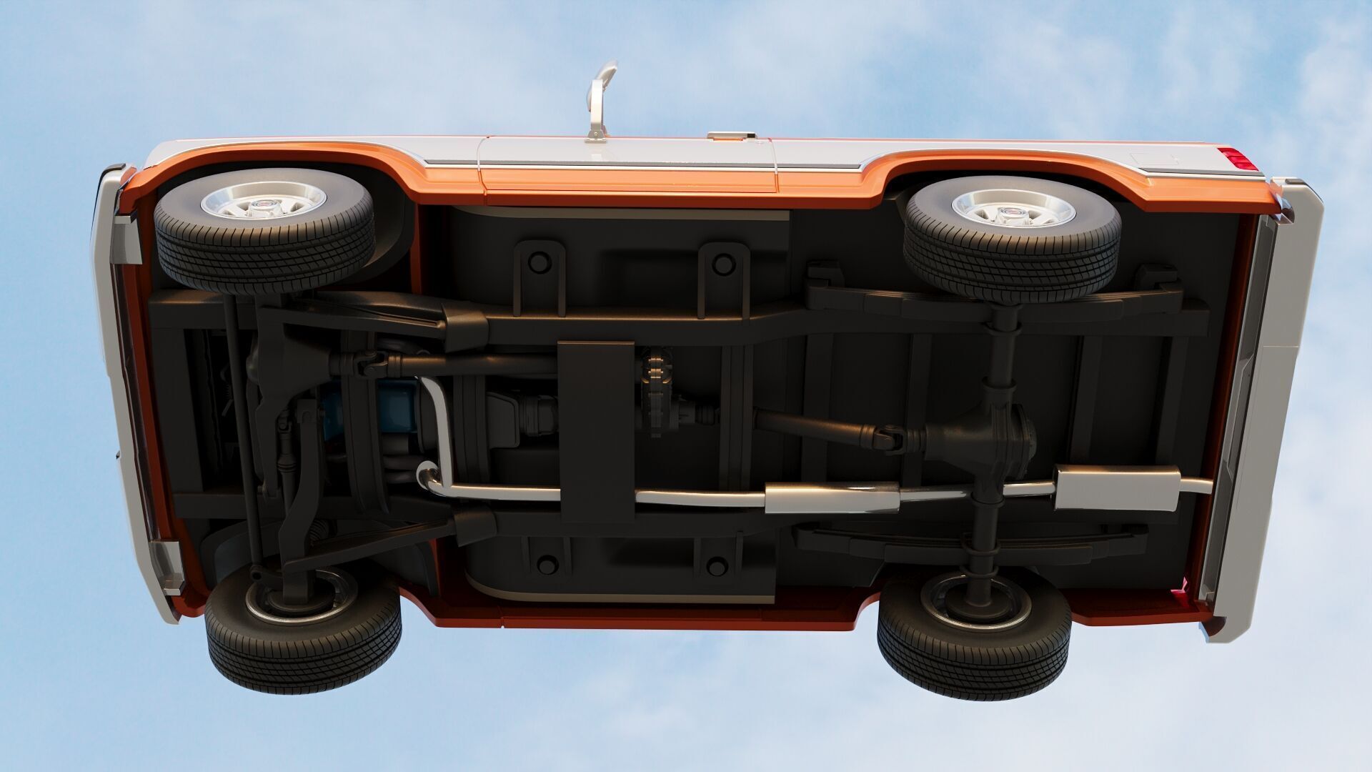 Bronco 1983 3D print model_25