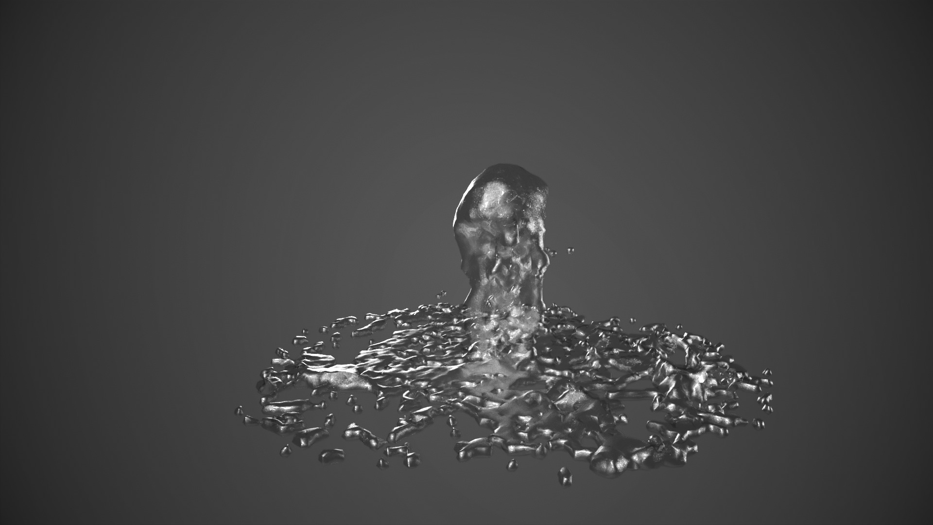 Two Animated Small Fountains  3D model_5