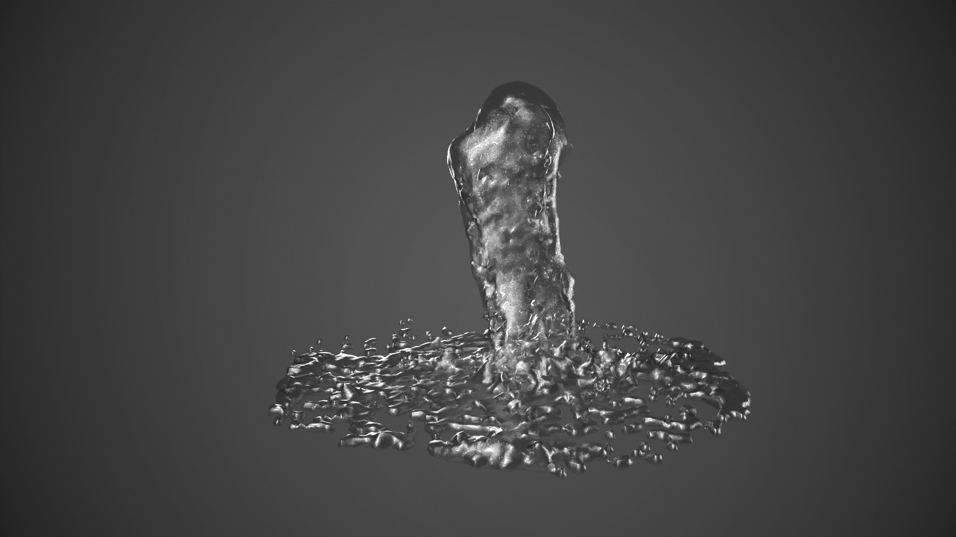 Two Animated Small Fountains  3D model_8