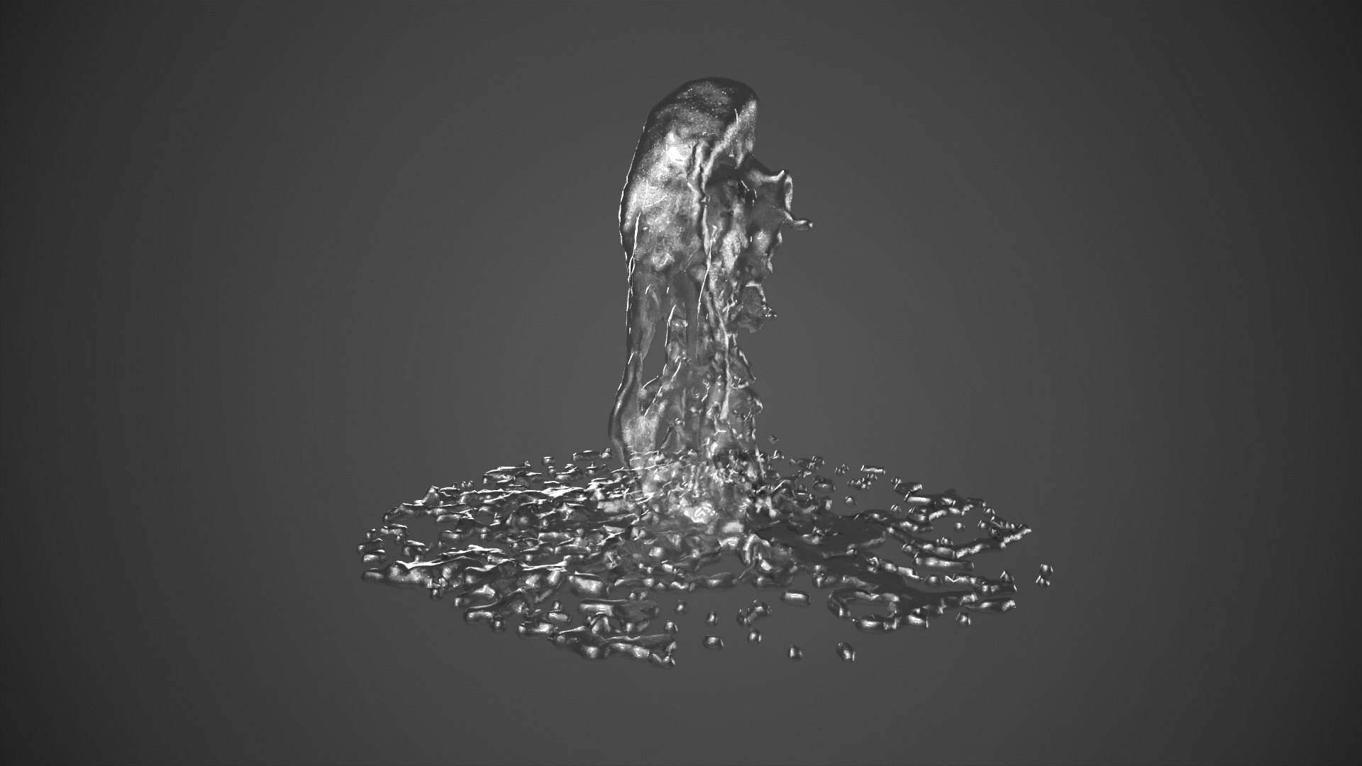 Two Animated Small Fountains  3D model_9