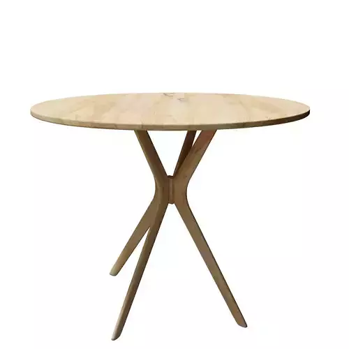 Solid wood table