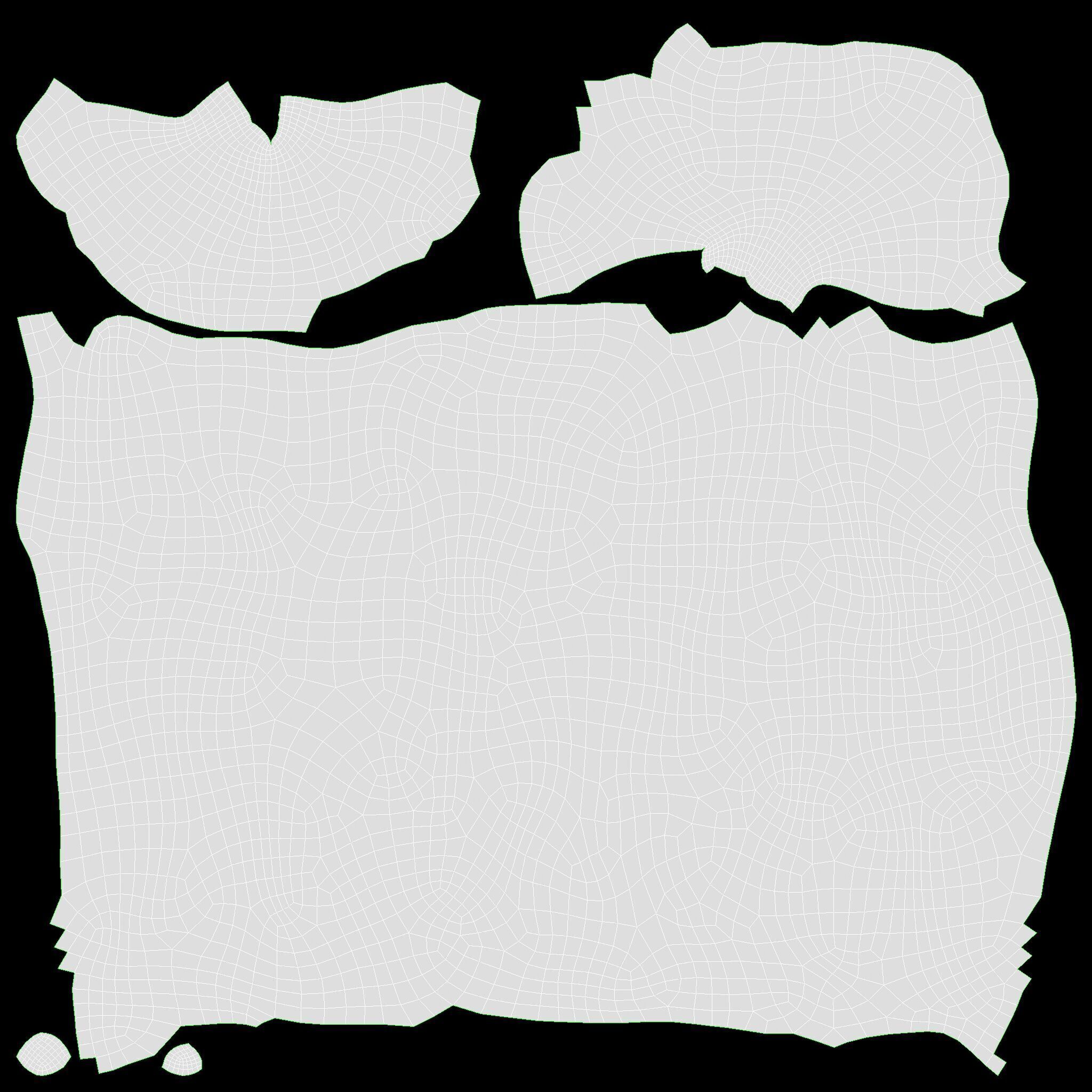 Pork mini sausage Low-poly 3D model_11