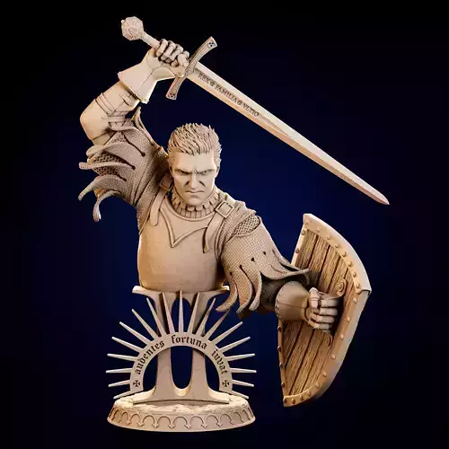 Henry of  Skalitz - Kingdom Come Deliverance 2 - Fan Art STL 3D print model