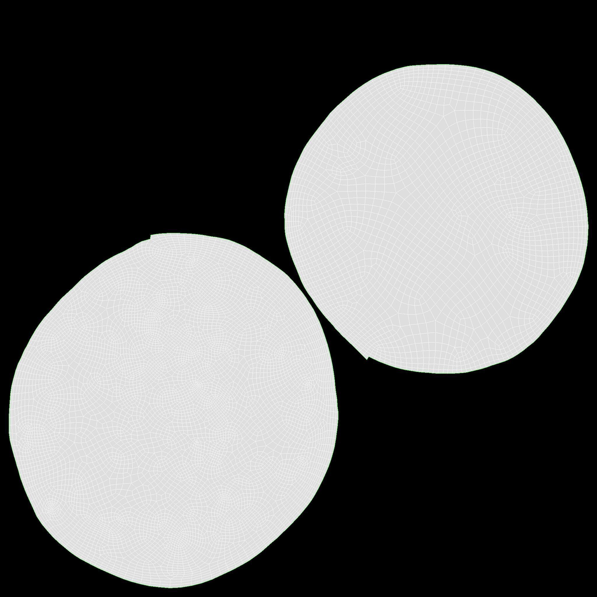 Small pizza with cheese and sausage Low-poly 3D model_10