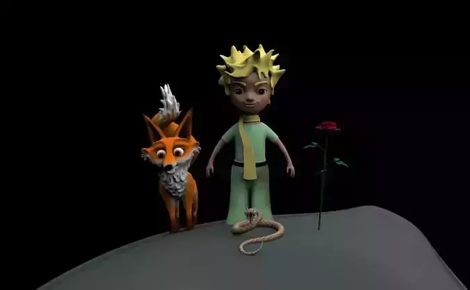 LITTLE PRINCE  3D print model
