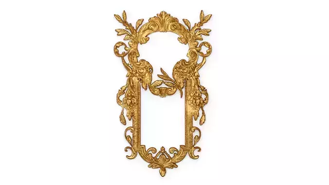 Classic decor ornament carved 68 