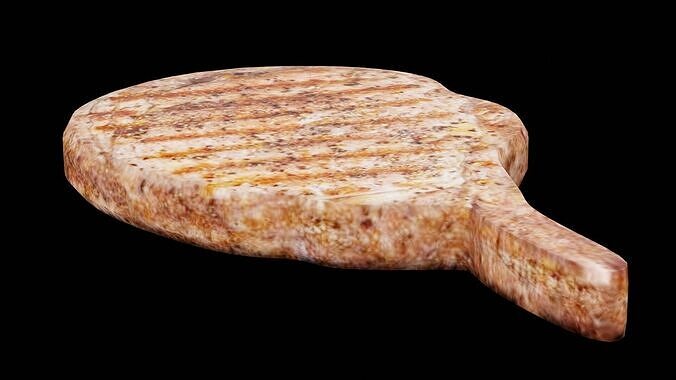 Prime Rib Meat Low-poly 3D model 5