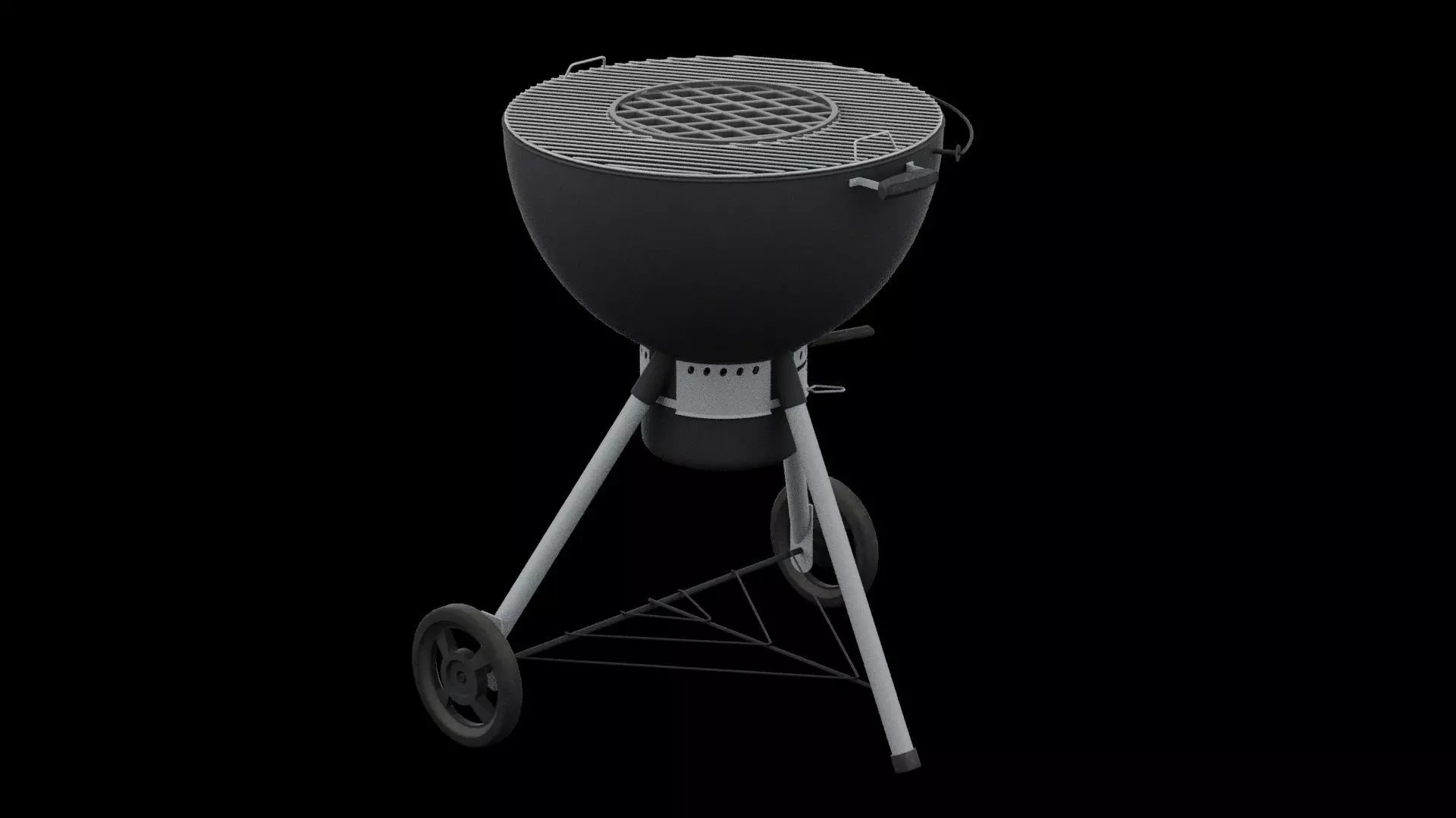 Barbecue Grill 3D model_0