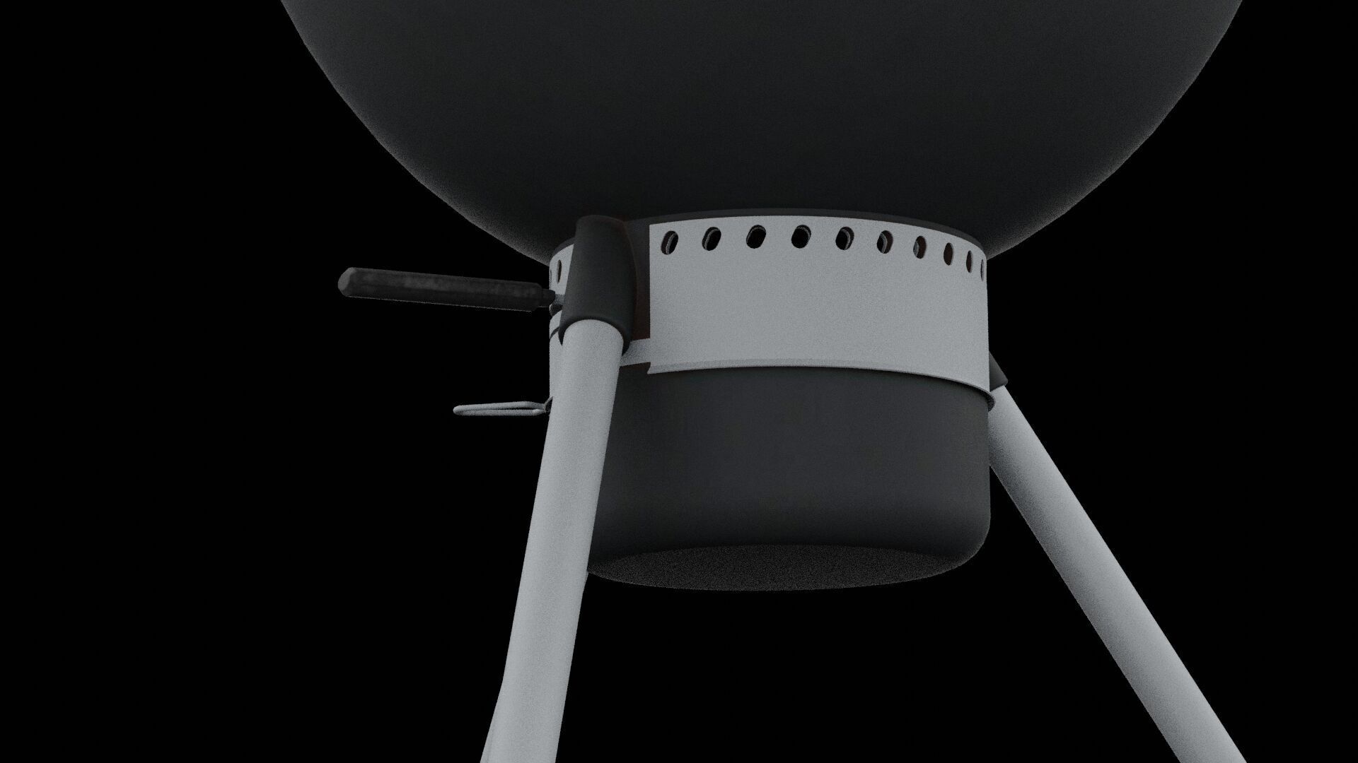 Barbecue Grill 3D model_4