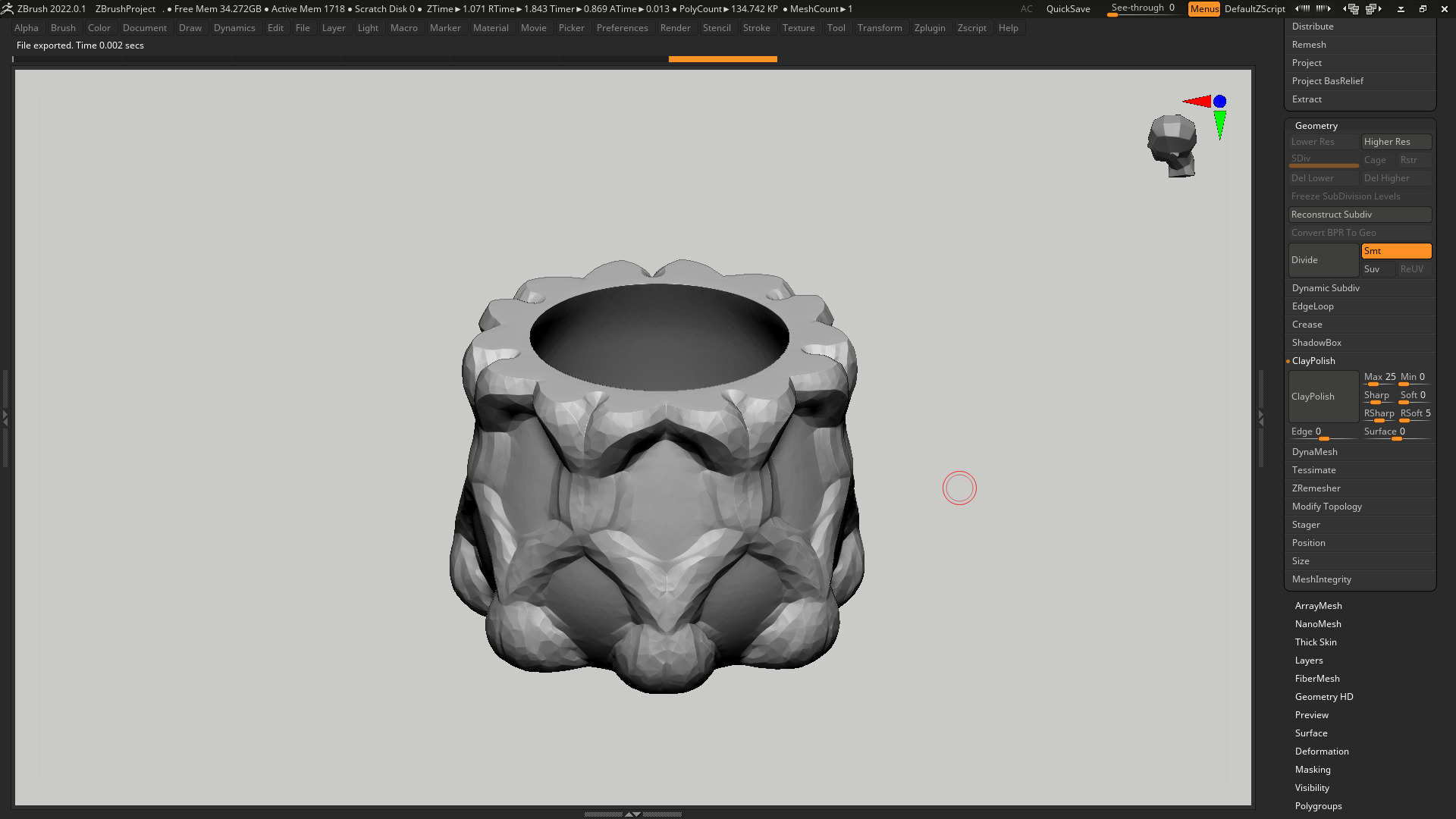 vase 3d print 432  3D print model_3