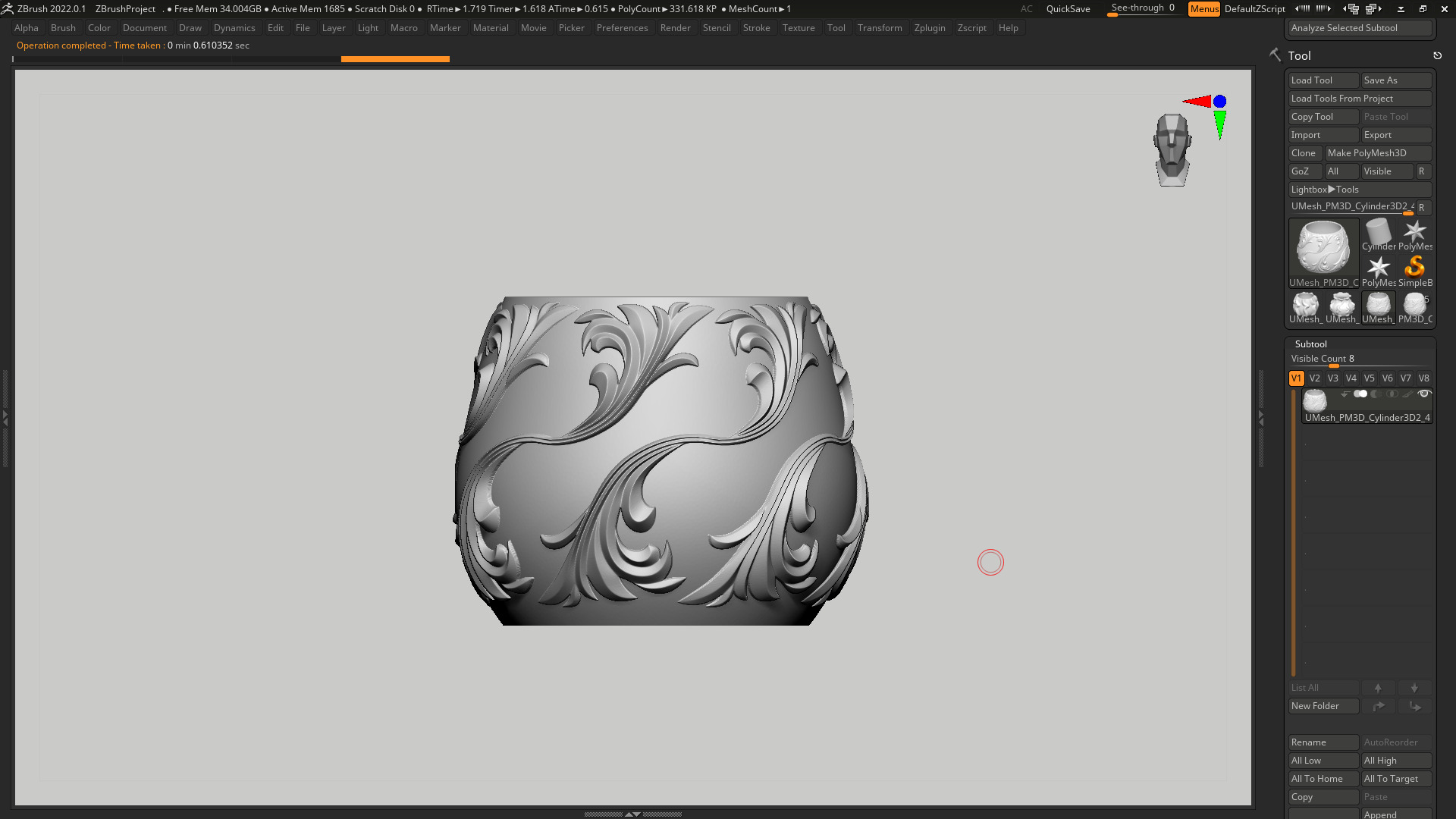 vase 3d print 430  3D print model_4